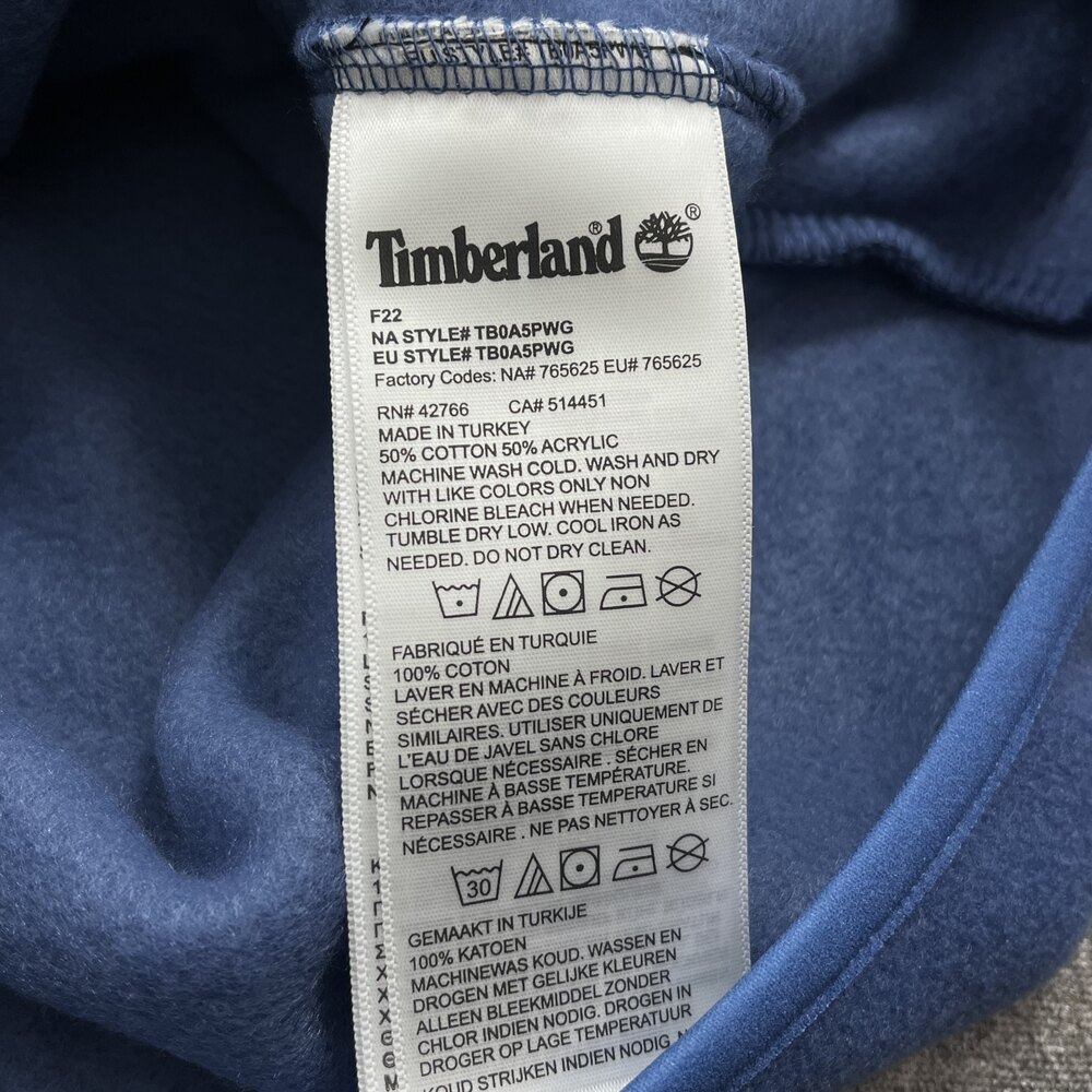 Timberland Full Zip Polar/Mavi