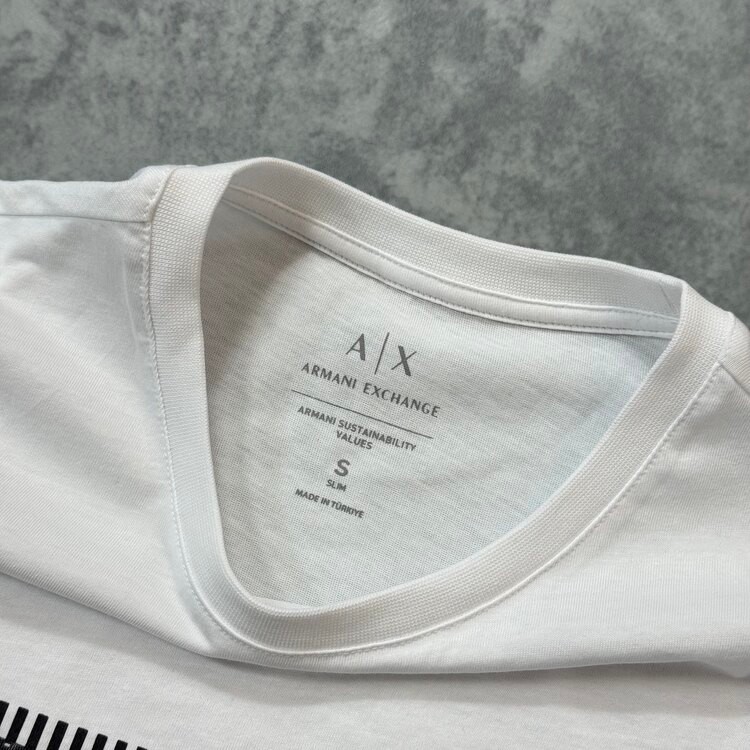 Armani Exchange Yeni Sezon T-shirt/Beyaz