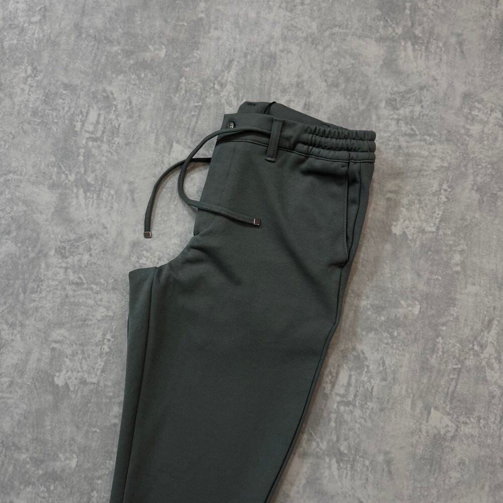 Premium Nakış Logo Pantolon/Yeşil