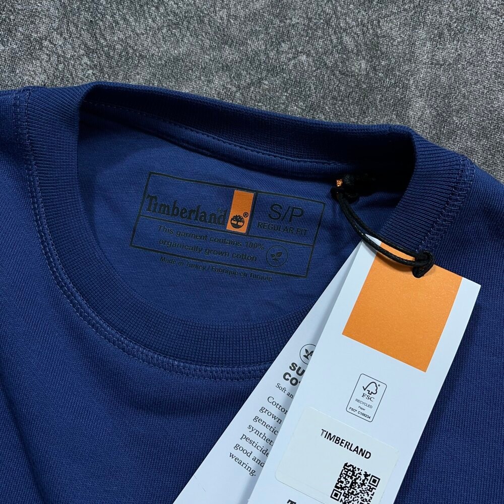 Timberland Yeni Sezon Sweatshirt/Mavi
