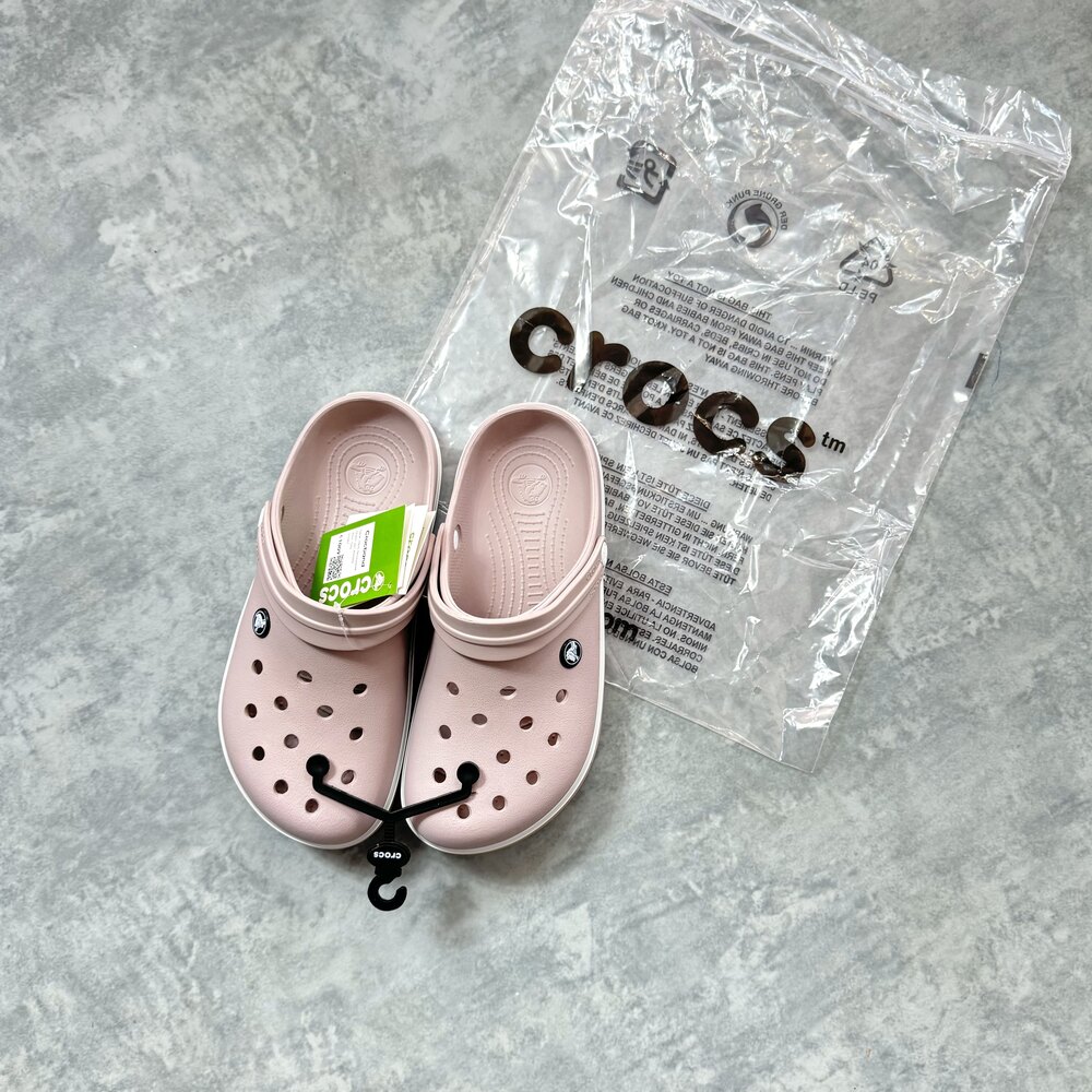 Crocs Basic İthal Terlik/Krem image