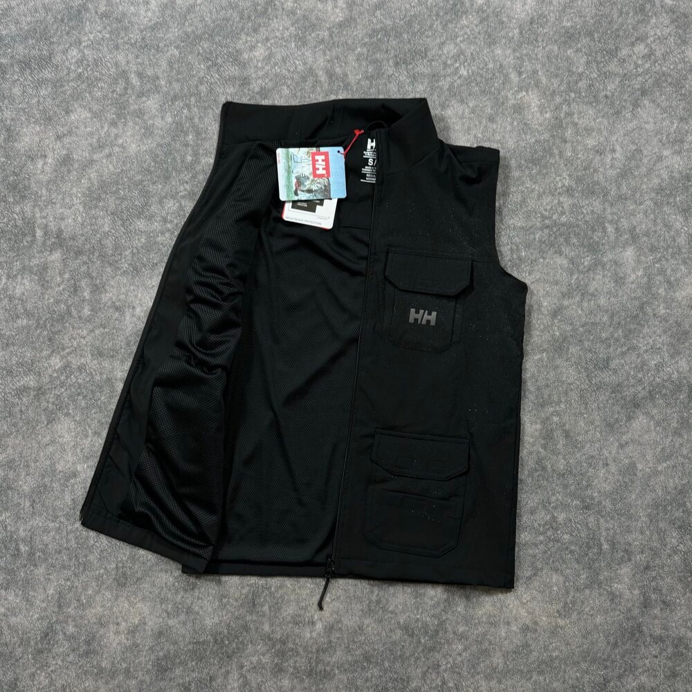 HH Waterproof Outdoor Yelek | Siyah image