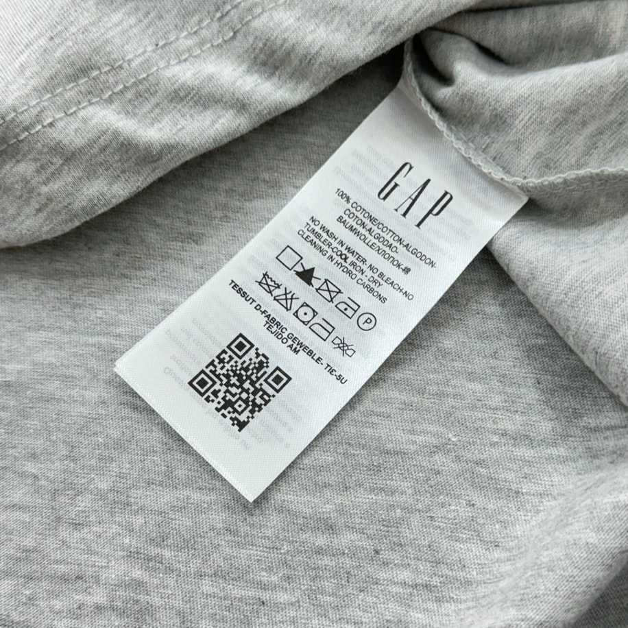Gap Classic Nakış Logo T-Shirt/Beyaz