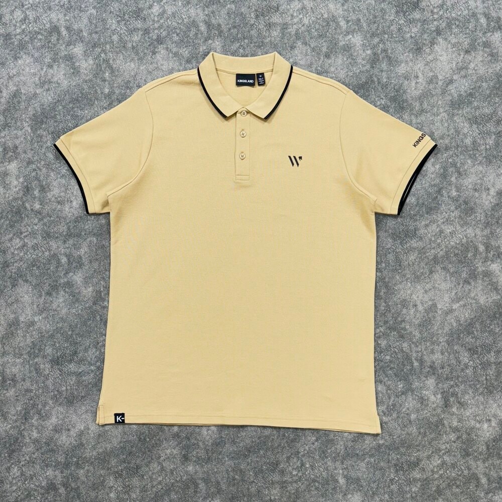 Kingsland Orijinal Polo Yaka T-shirt/Taş image