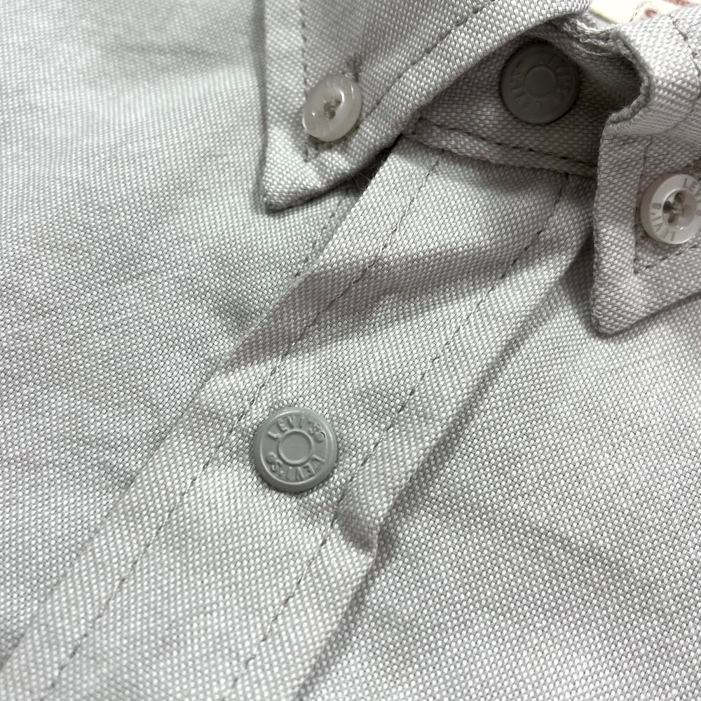 Levis Çıtçıtlı Gömlek/Açık Gri