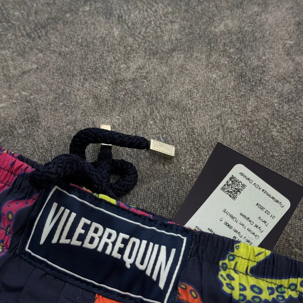 Vilebrequin Desenli Deniz Şortu/VQ08