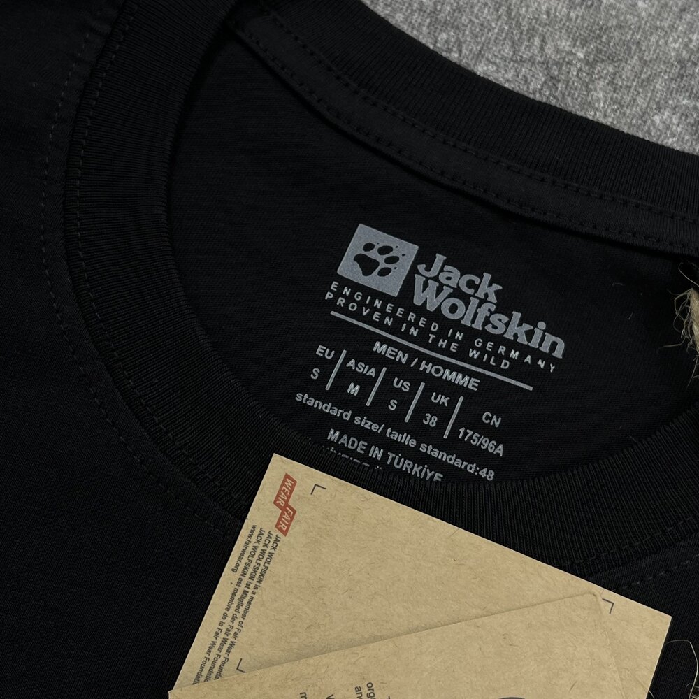 J.Wofskin Basic T-Shirt/Siyah