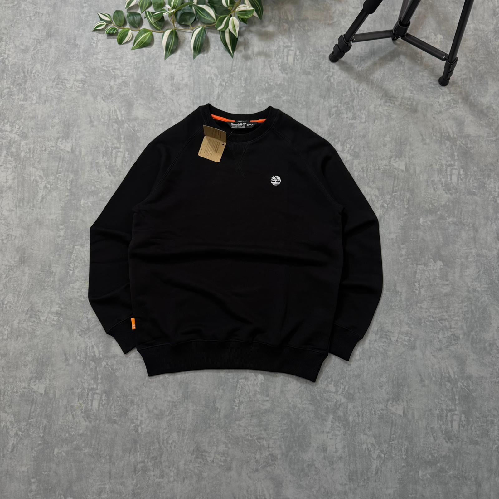 Timber.l Nakış Logo Sweatshirt  - Siyah main variant image
