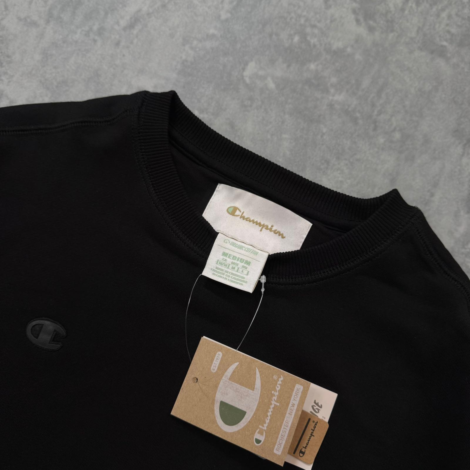 Champion Nakış Logo Hoodie
