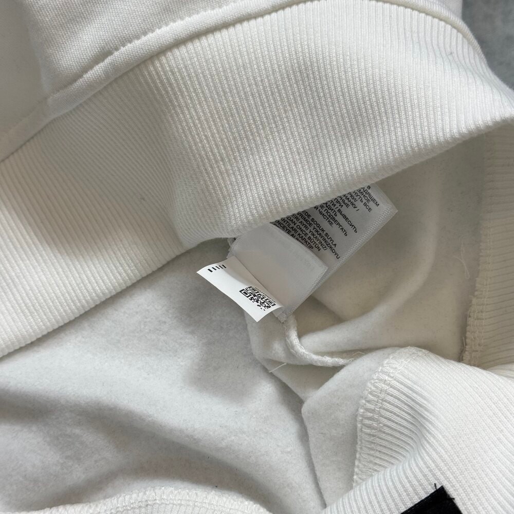 Tnf Şardonlu Basic Sweatshirt/Beyaz