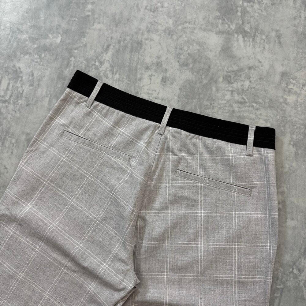 Zara Smart Jogger Pantolon/Ekose
