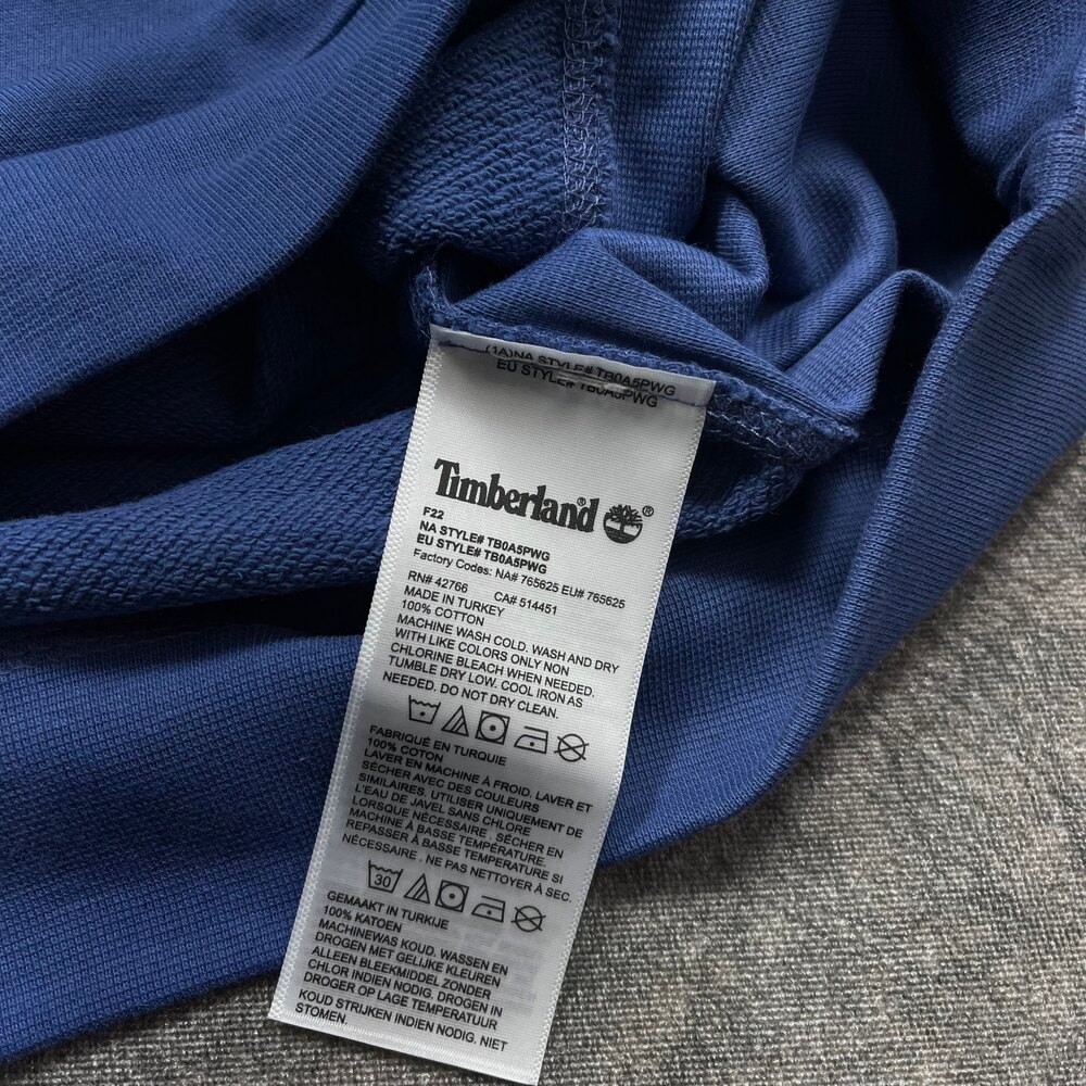 Timberland Yeni Sezon Sweatshirt/Mavi