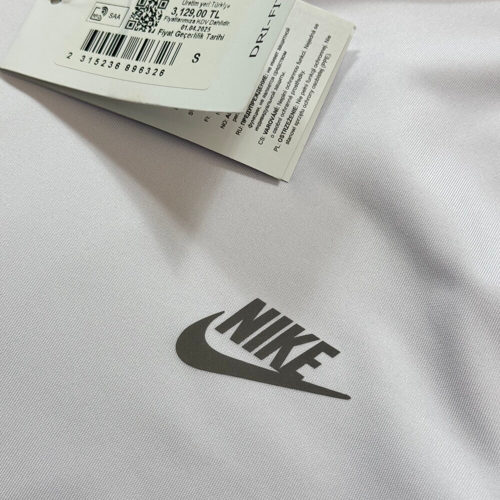 Nike Dalgıç Kumaş Hoodie/Beyaz