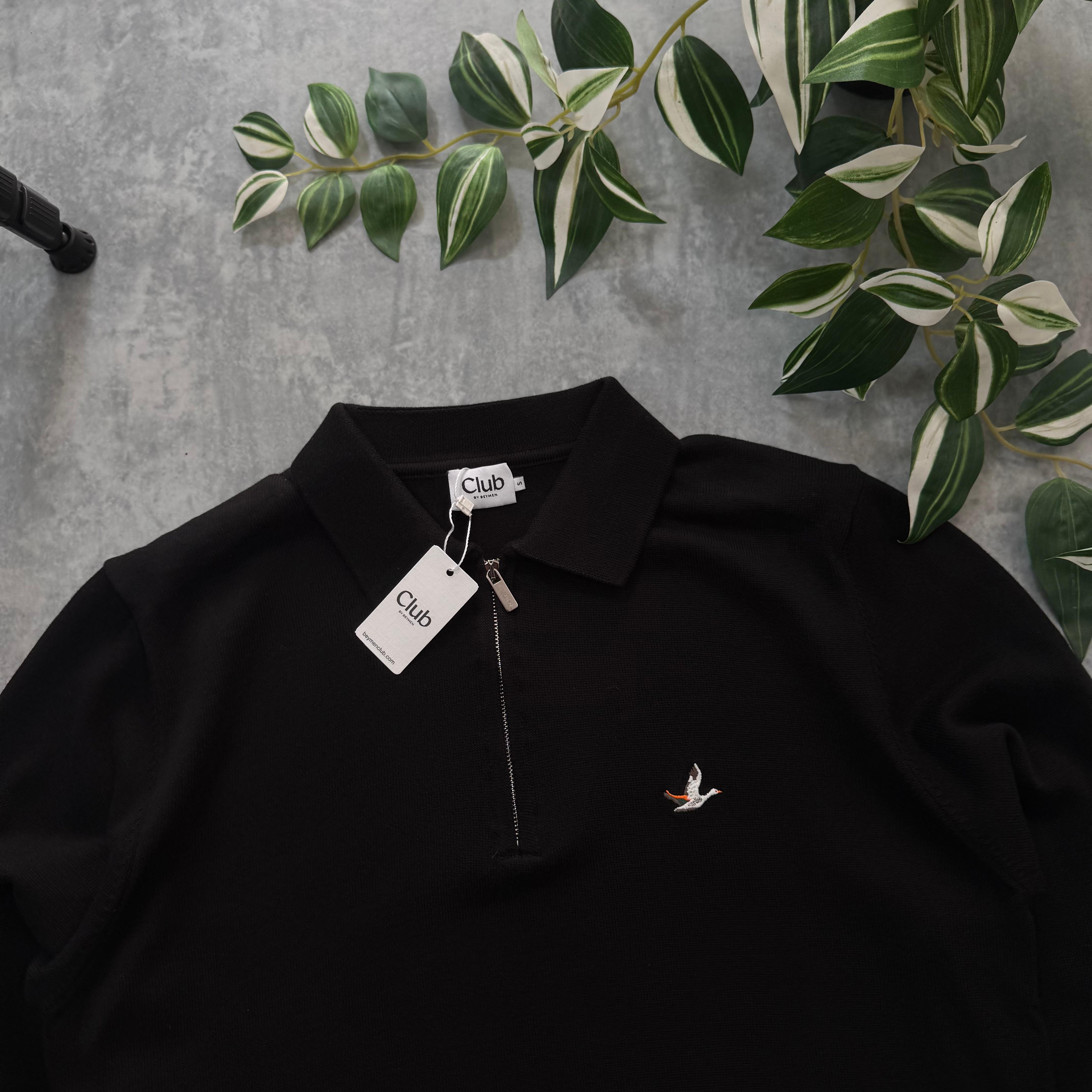 Half Zip Triko Sweatshirt 