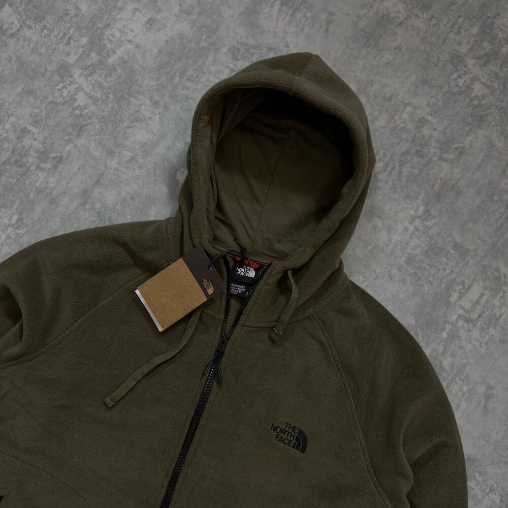 Tnf Full Zip Hoodie Polar/Haki