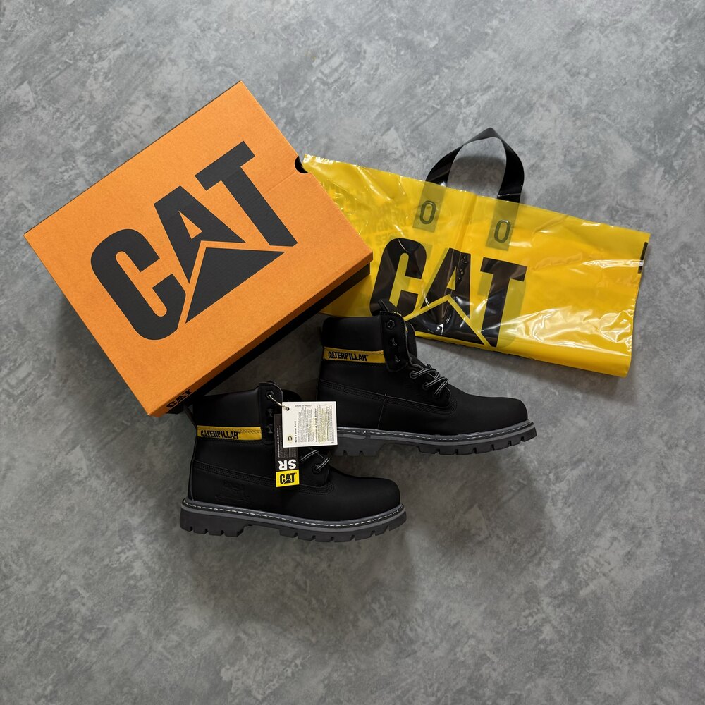 CAT 705 Nubuk Siyah Erkek Bot image