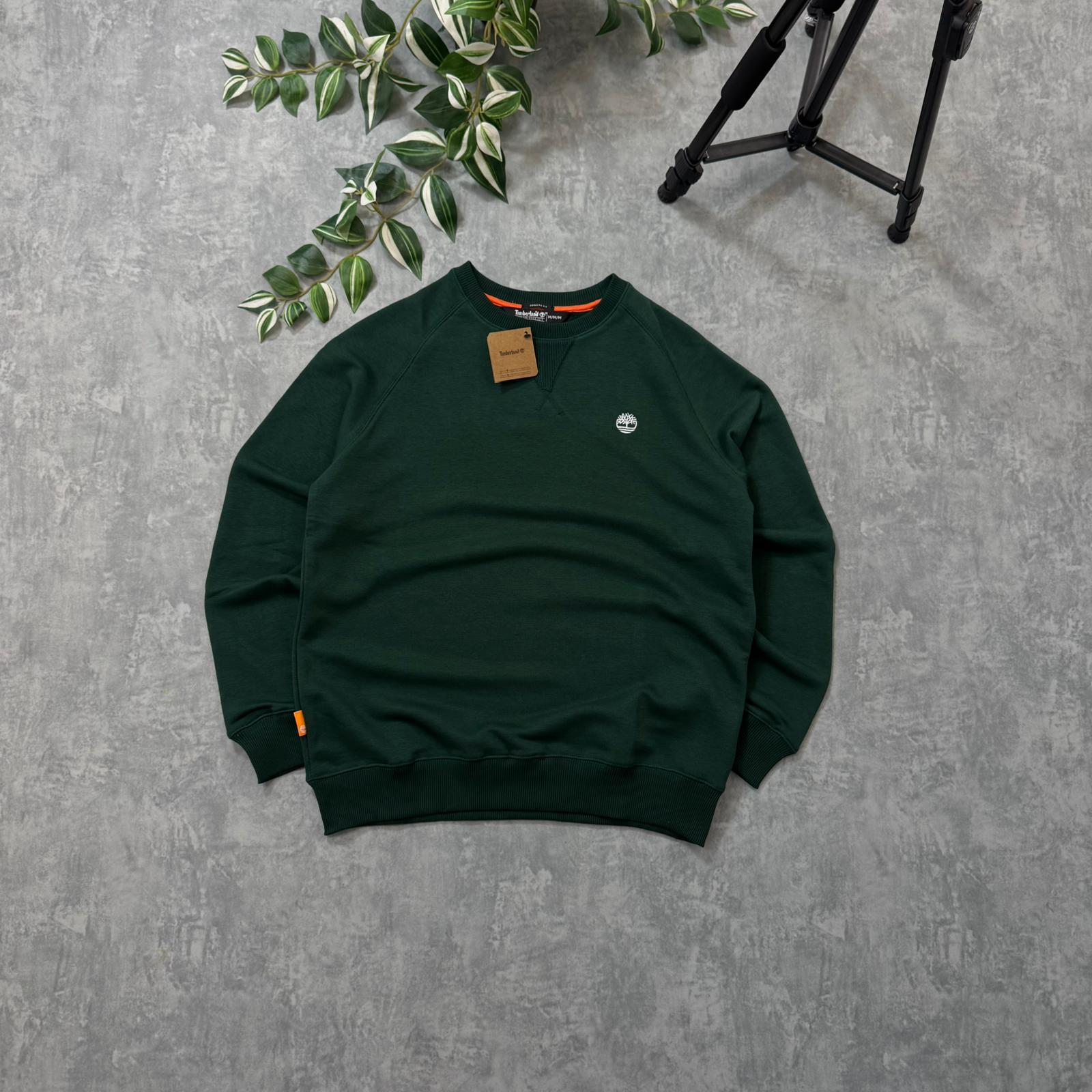 Timber.l Nakış Logo Sweatshirt  - Haki main variant image