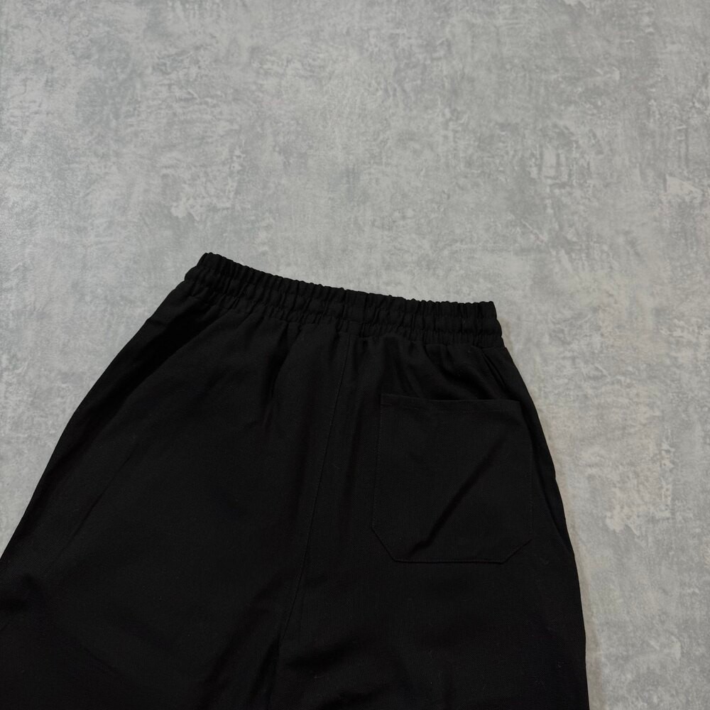 Zara Ham Keten Pantolon/Siyah