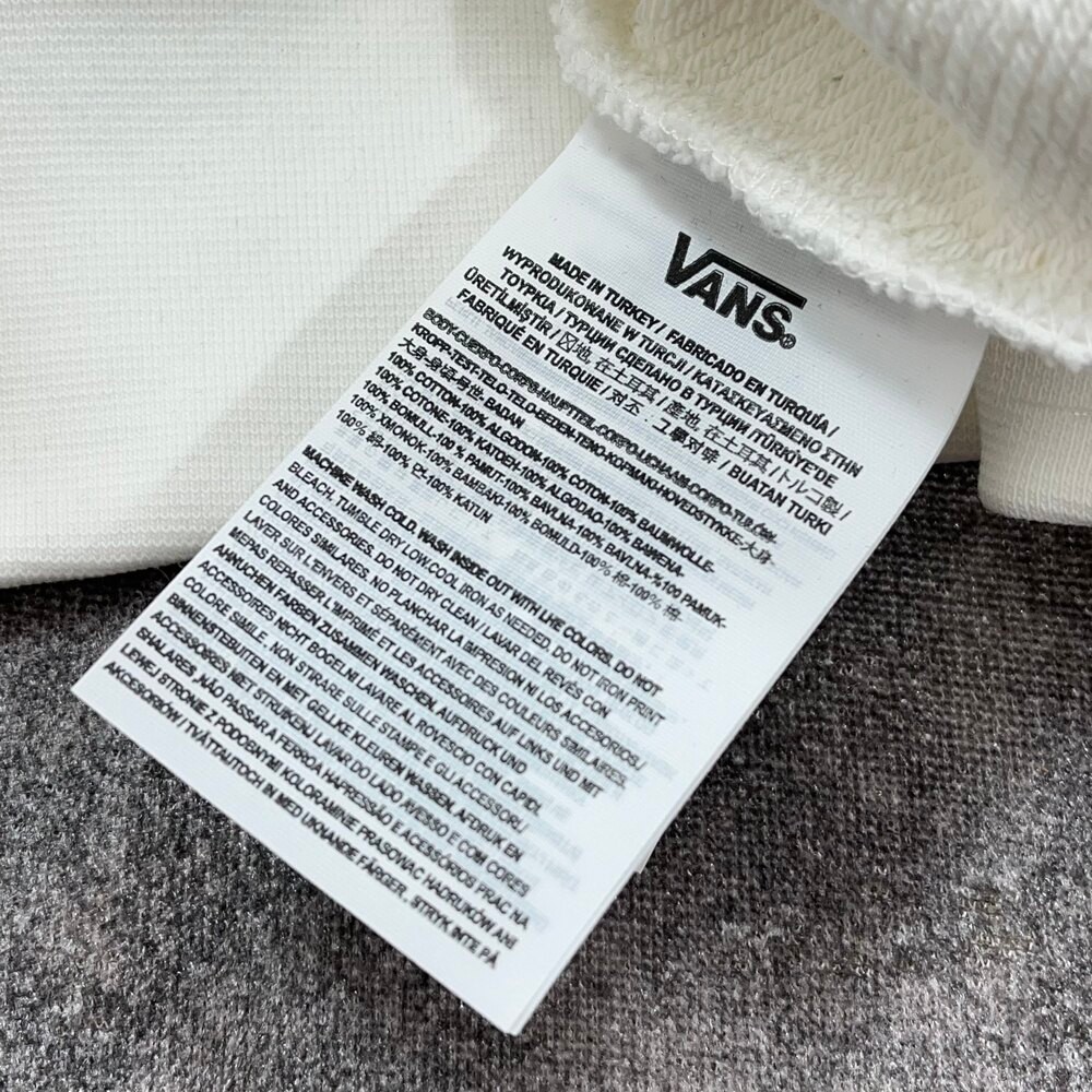 Vans Off The Wall Hoodie/Beyaz