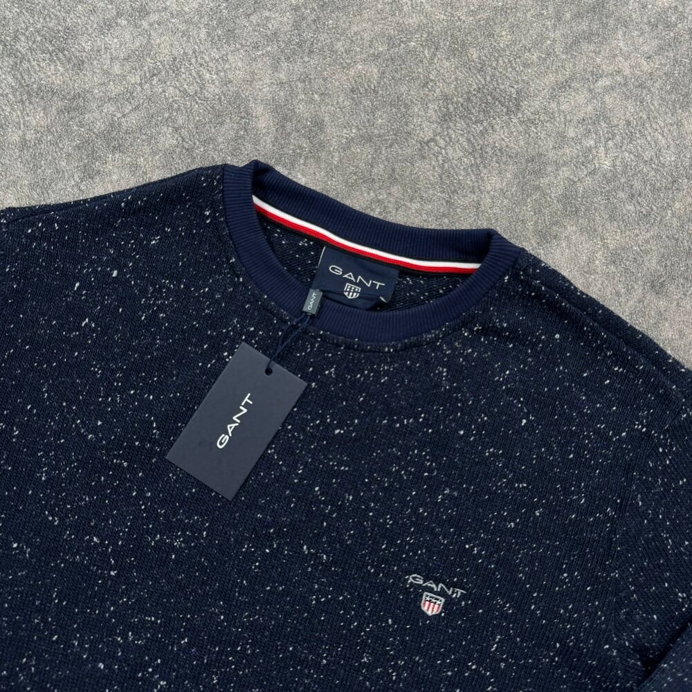 G.premium Nakış Logo Triko Sweatshirt/Lacivert