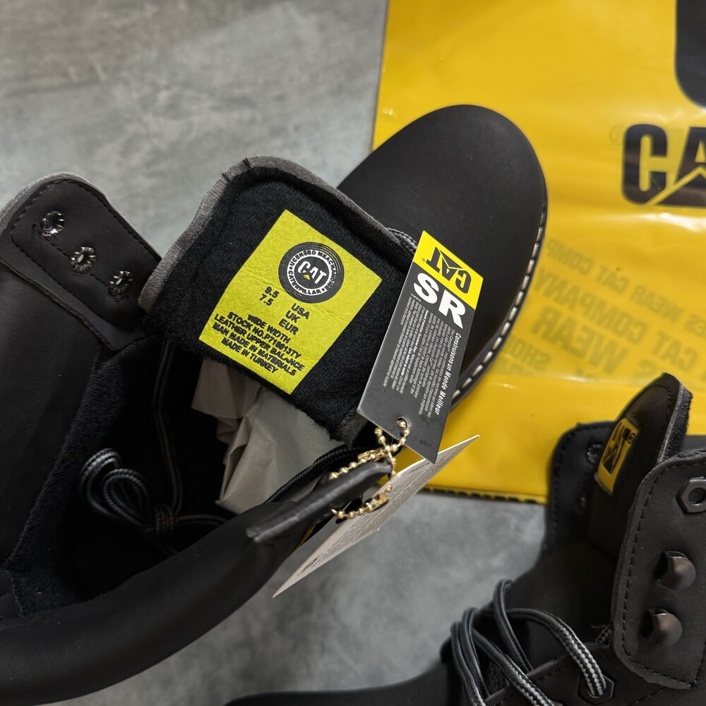 CAT 705 Nubuk Siyah Erkek Bot