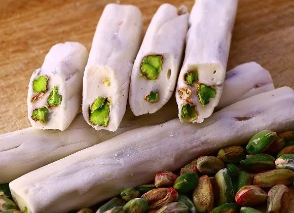 Extra Bol Antep Fıstıklı Sütlü Fitil Parmak Lokum - 1 KG