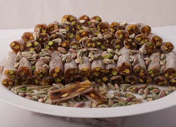 Extra Bol Antep Fıstıklı Fitil Parmak Lokum