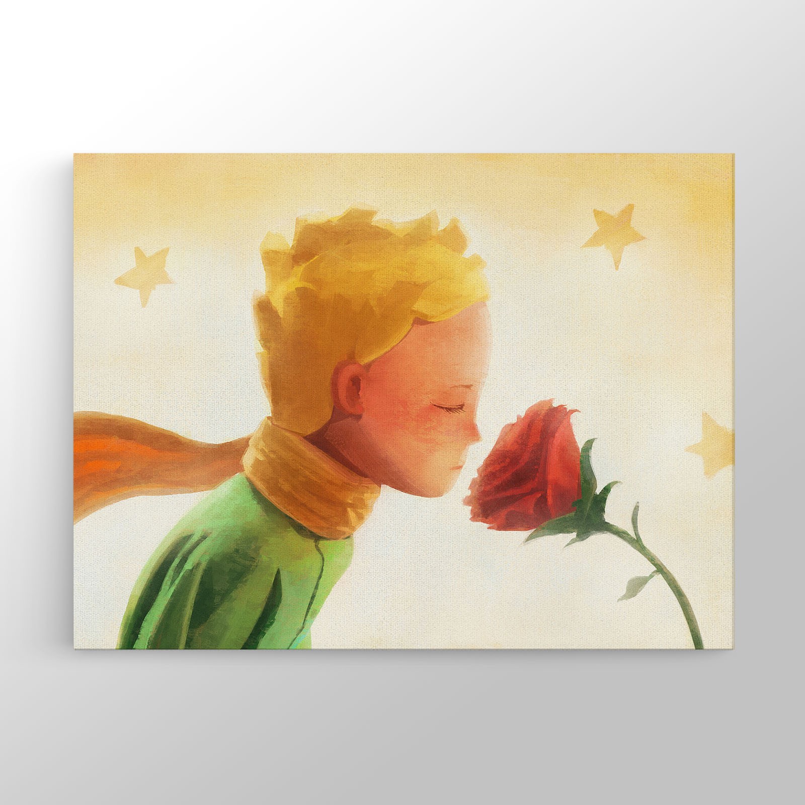 Küçük Prens Çiçeği Kanvas Tablo