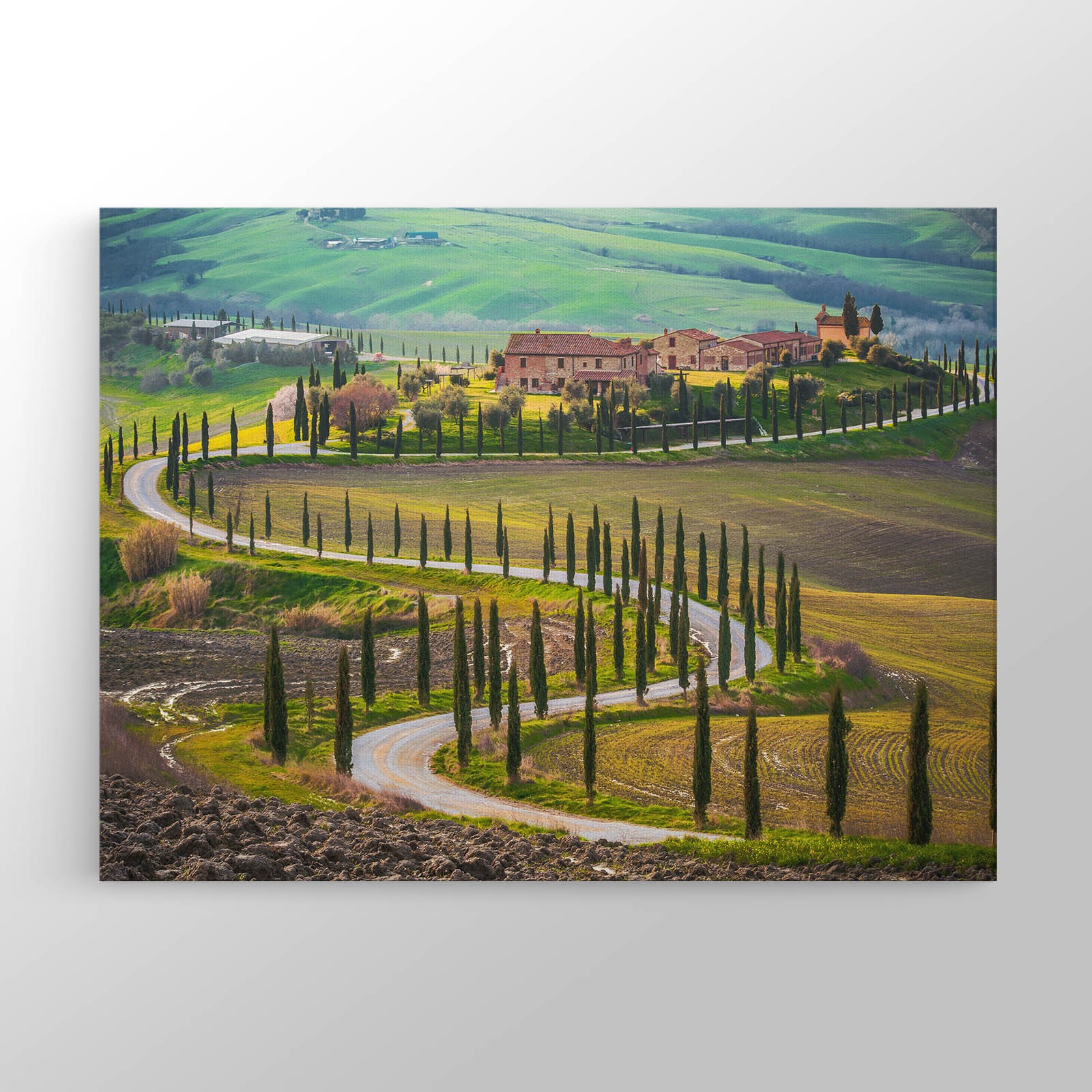 Toscana İtalya Kanvas Tablo