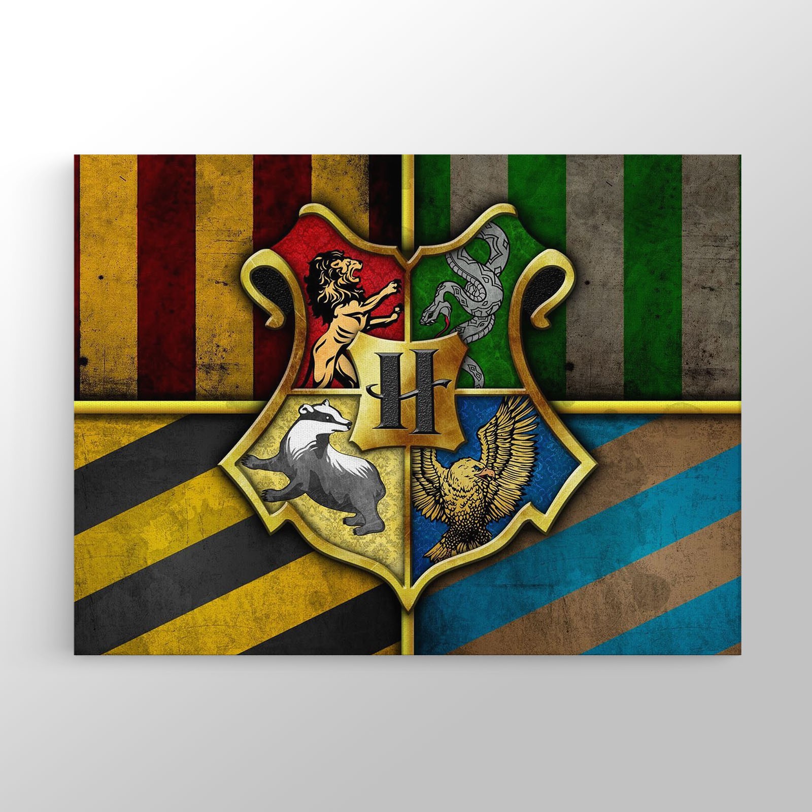 Hogwarts Logo Kanvas Tablo