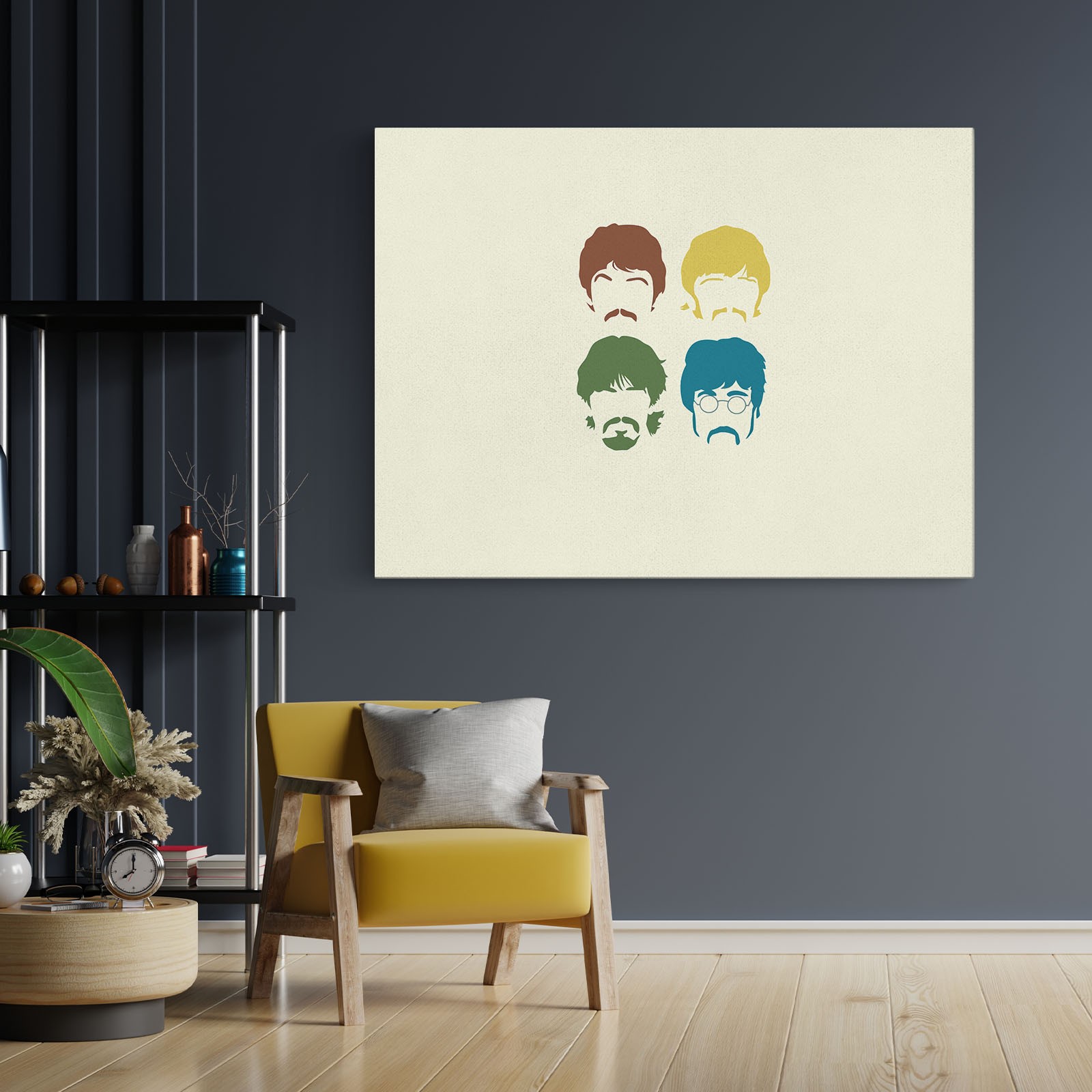 Beatles Kanvas Tablo