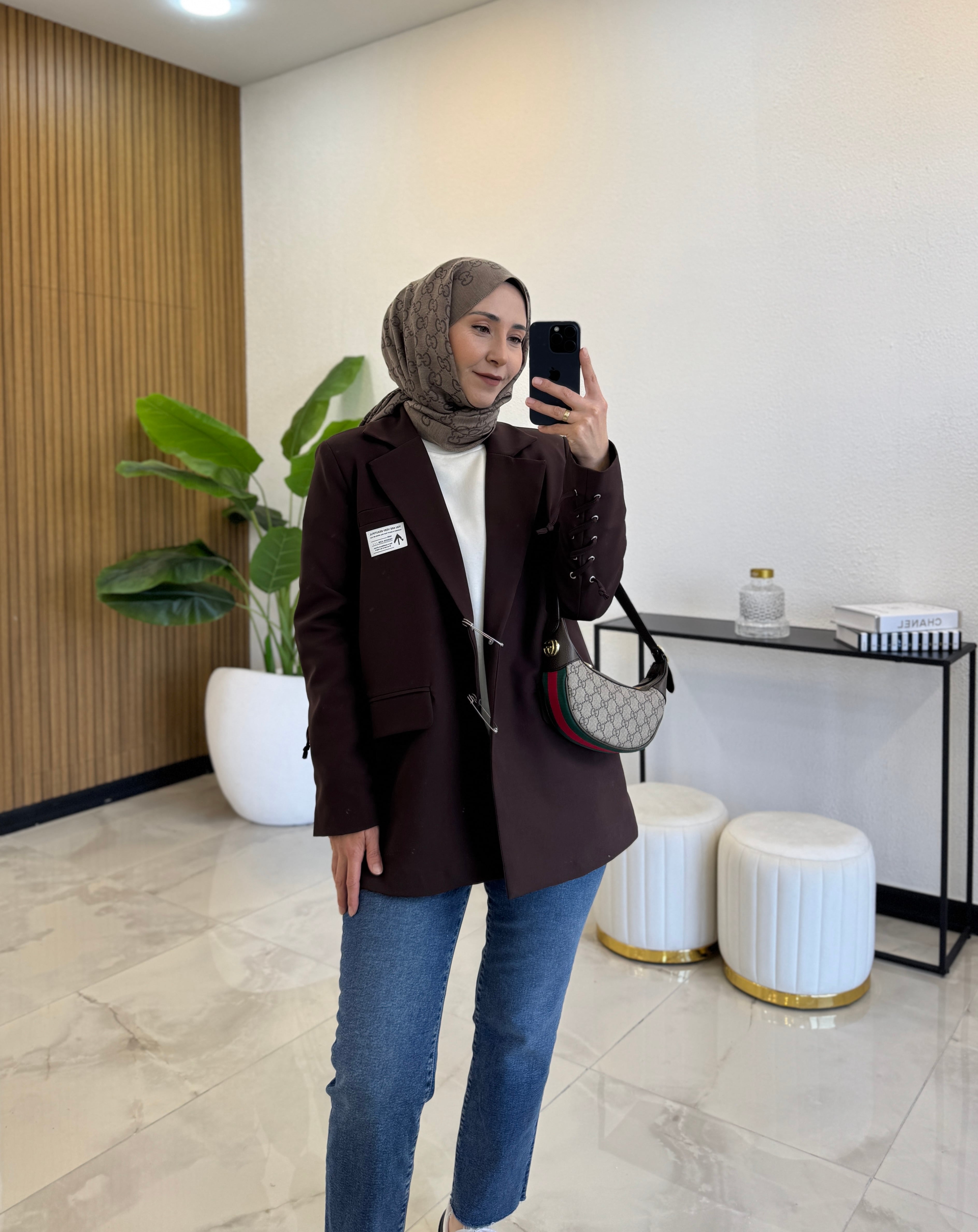 KANCALI BLAZER KAHVE