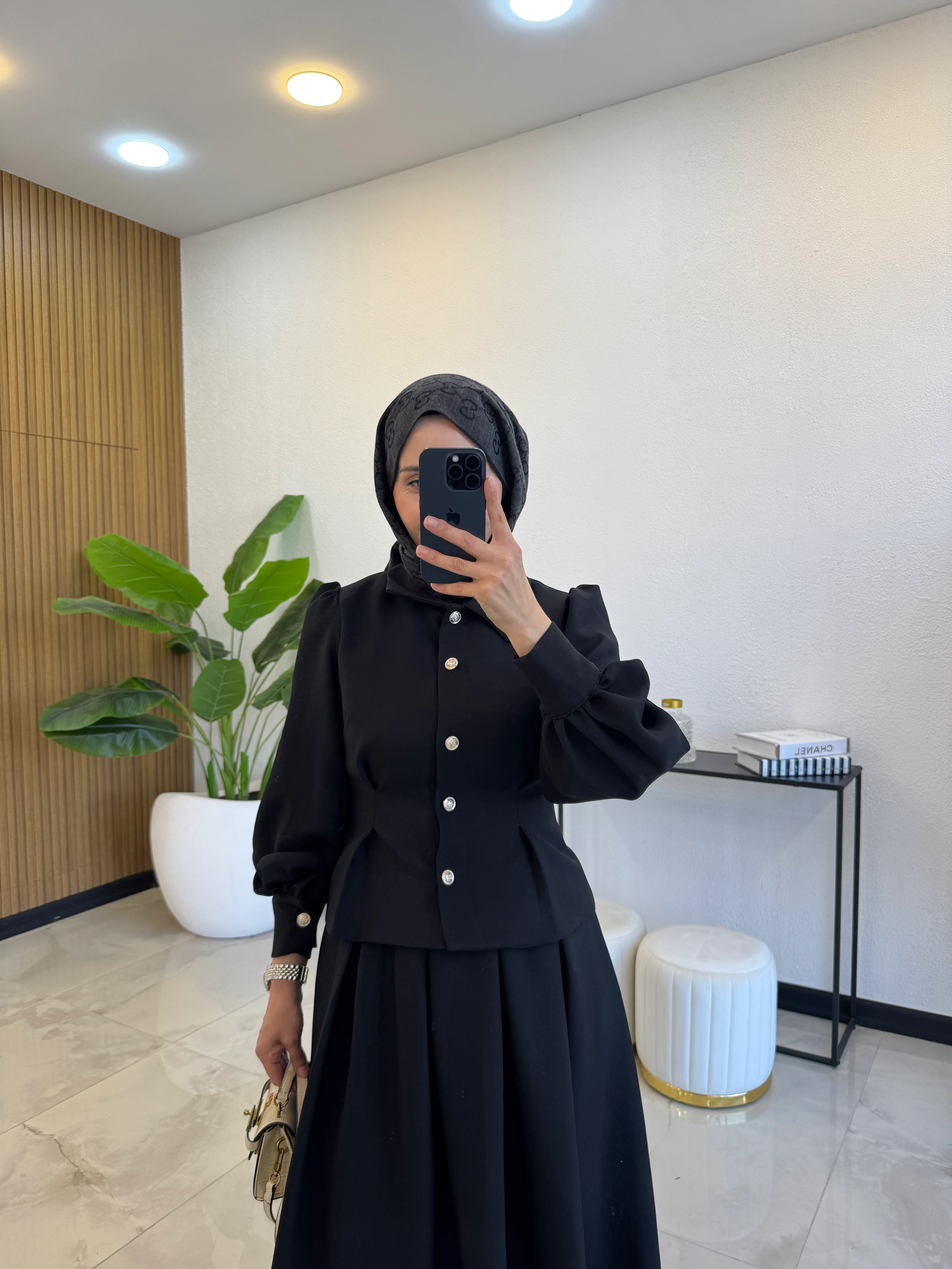 MONİCA TAKIM SİYAH