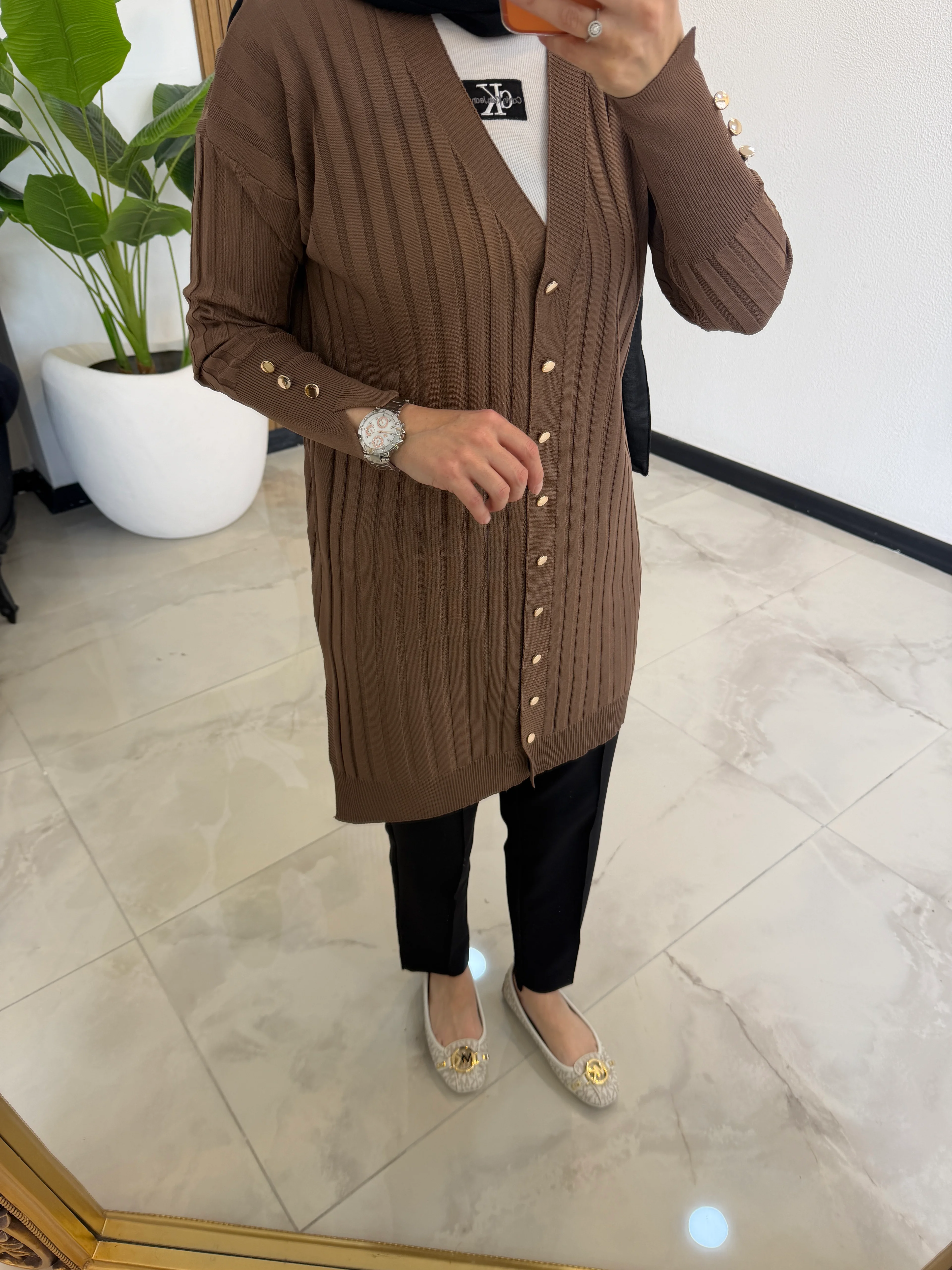 DURU MERSERİZE HIRKA VİZON