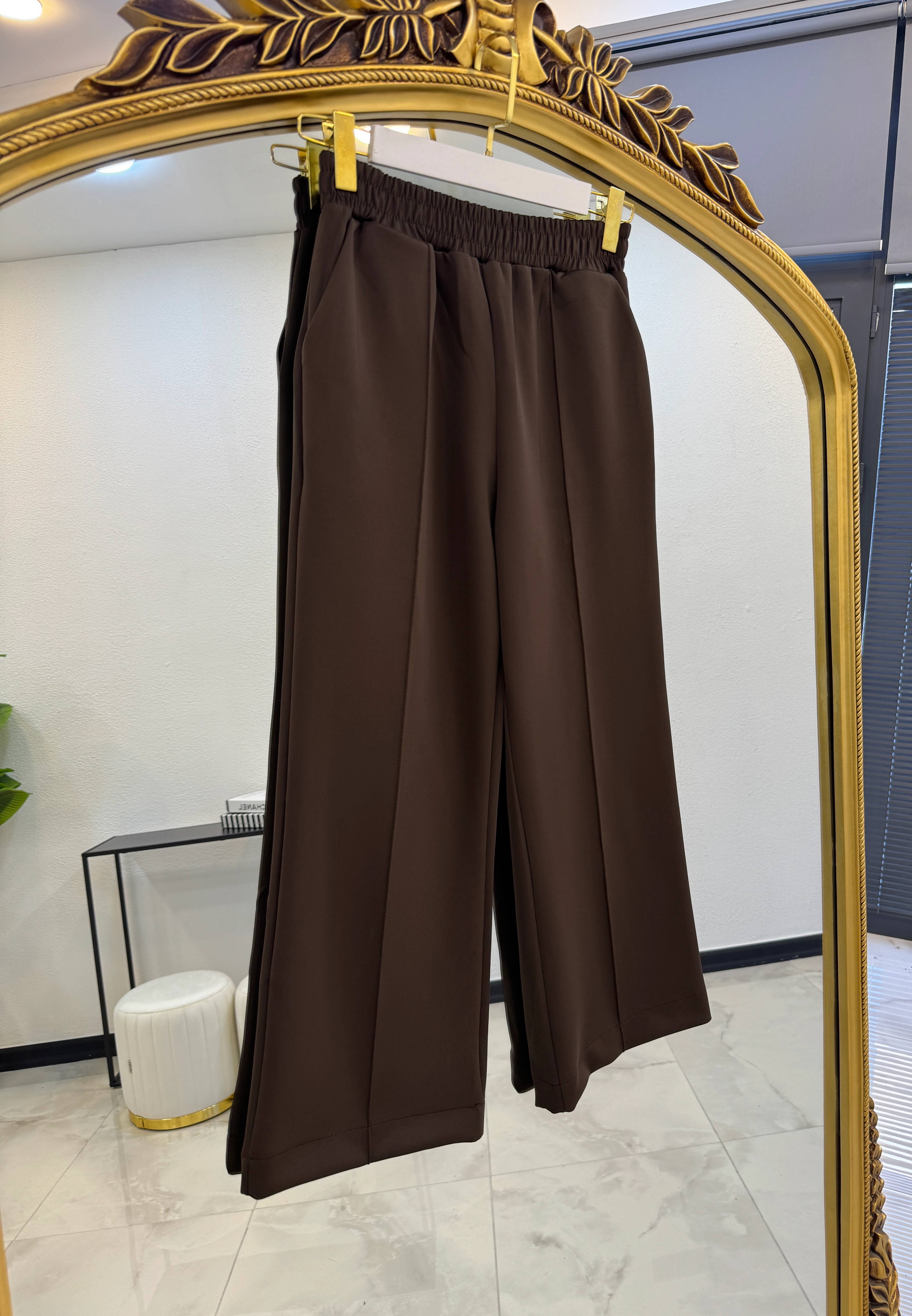 BİLEK BOY SCUBA PANTOLON ACIKAHVE