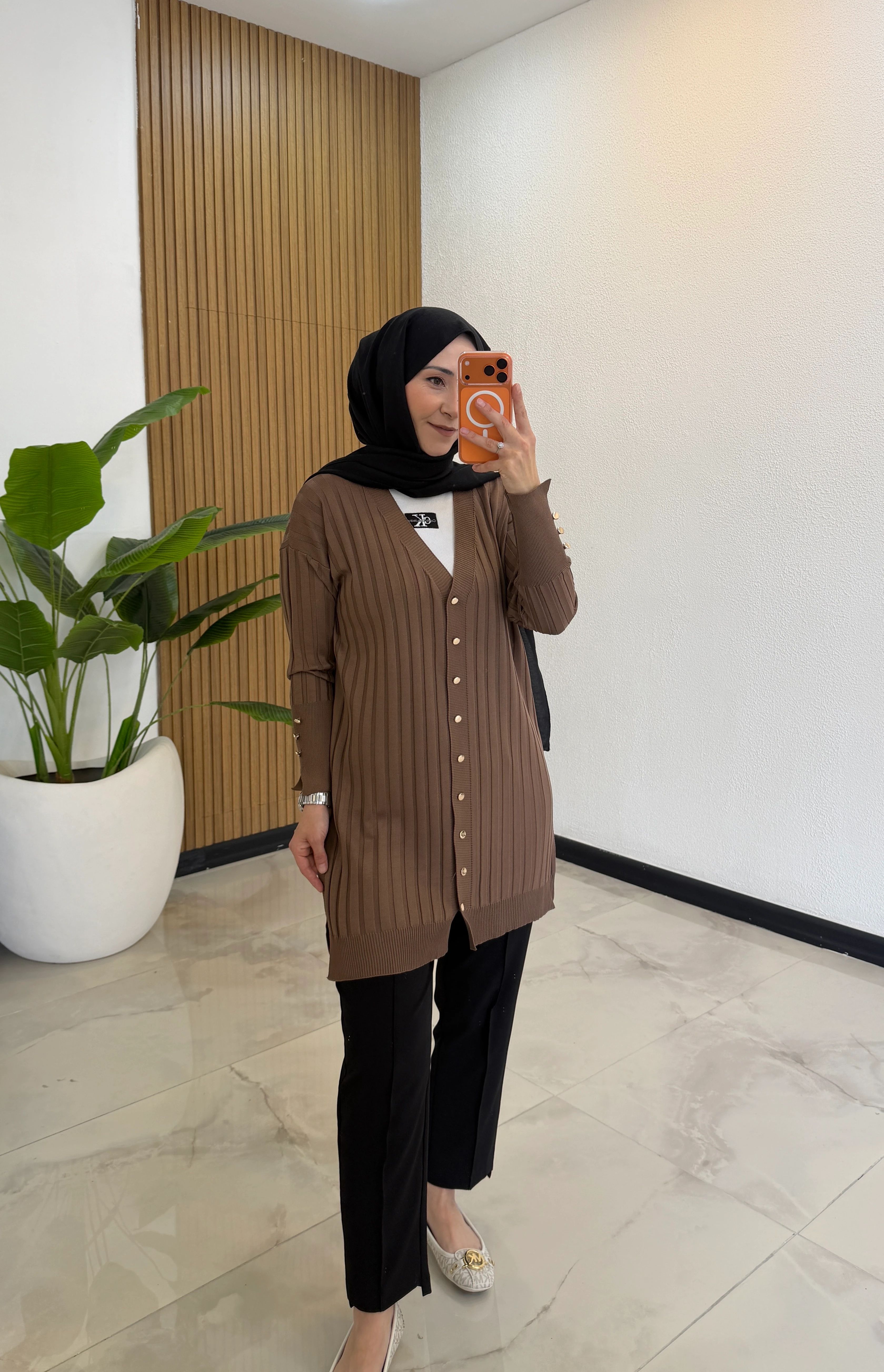 DURU MERSERİZE HIRKA VİZON