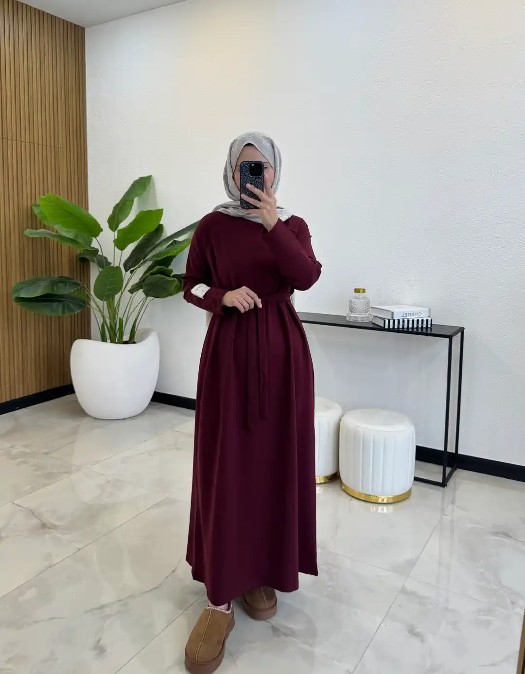 BORDO BASİC ELBİSE