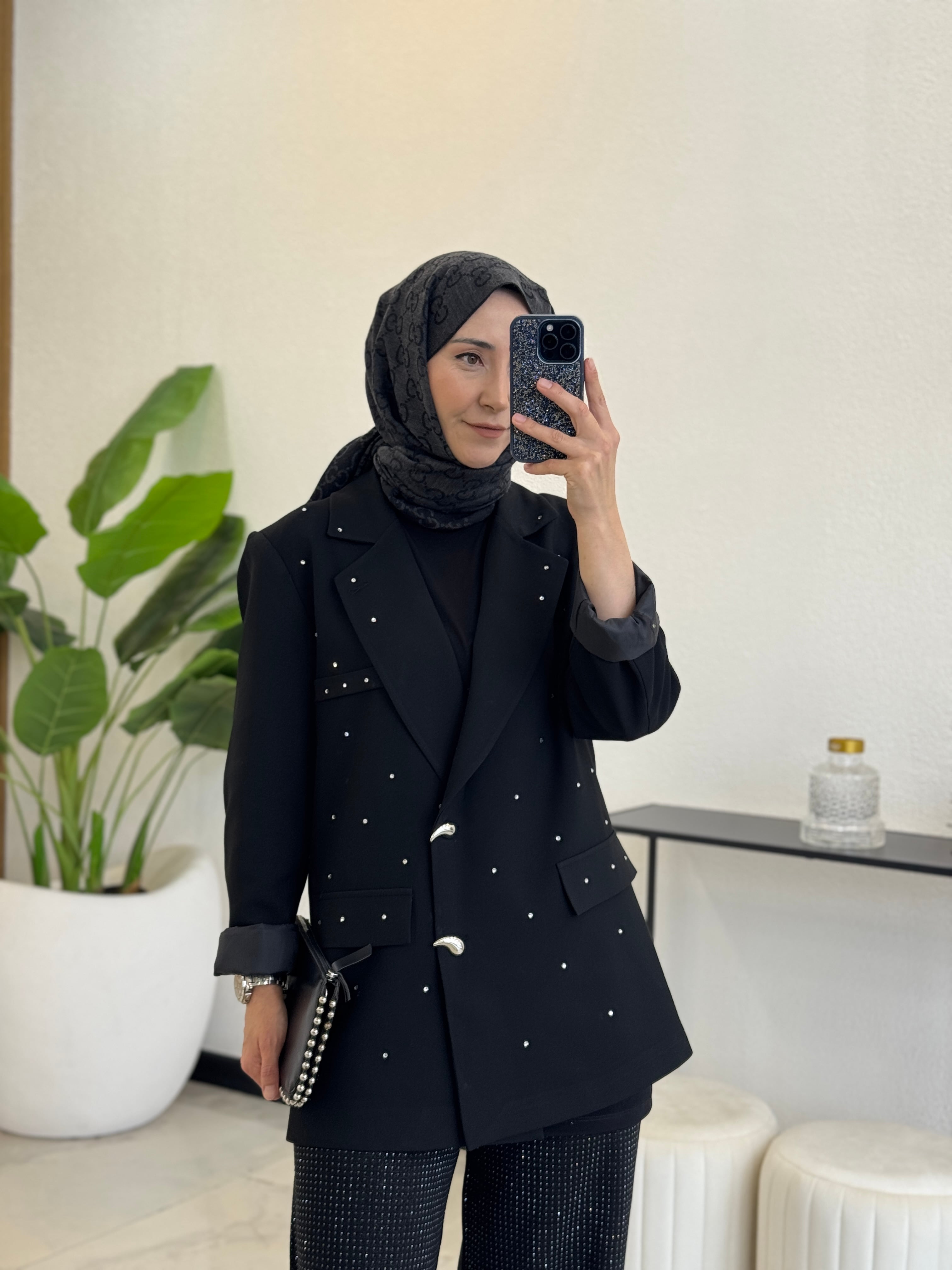 PREMİUM TAŞLI BLAZER