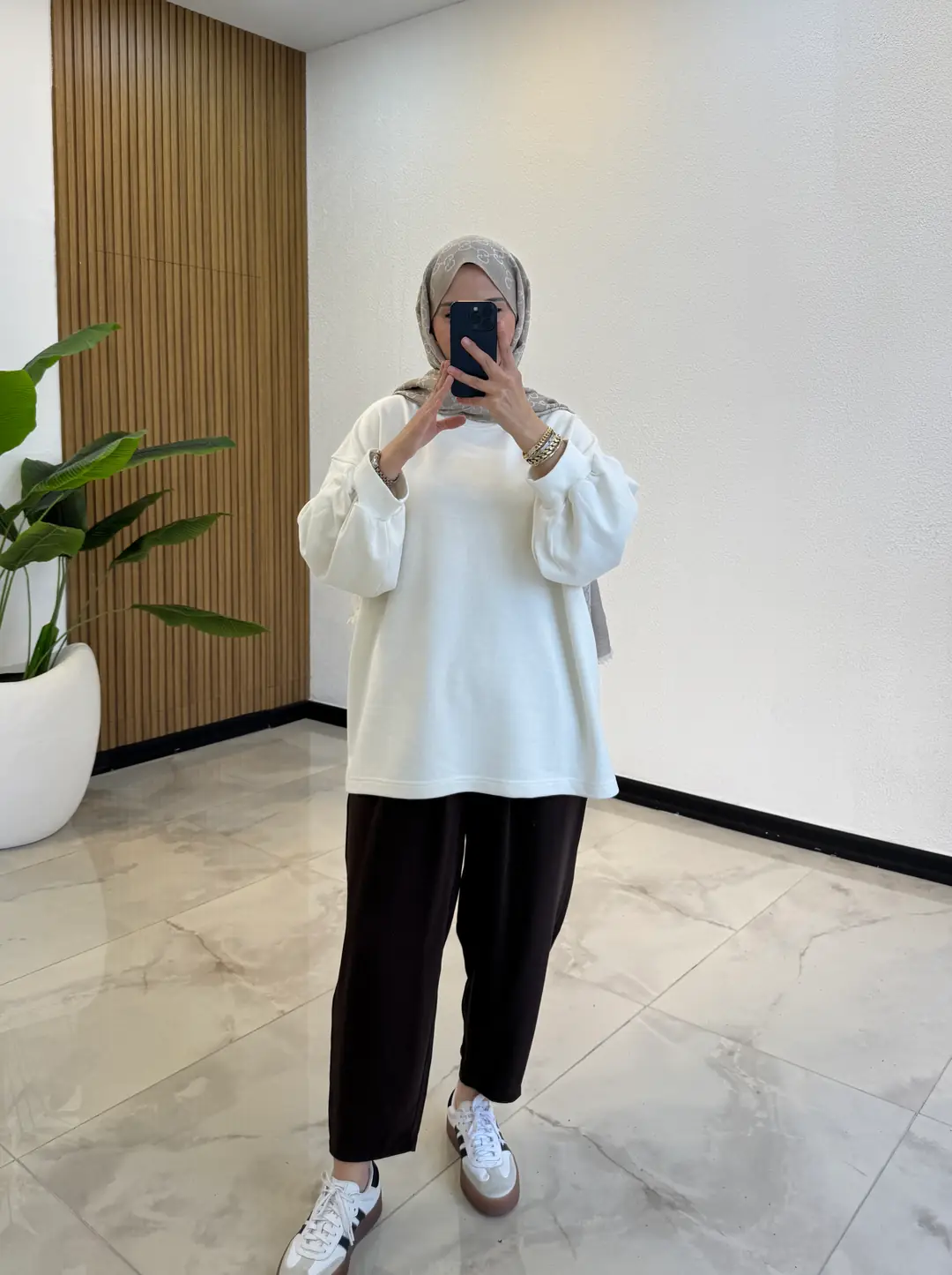 OVERSİZE SWEAT EKRU