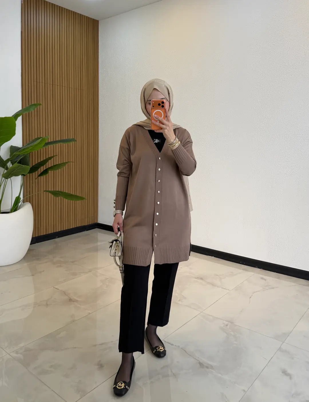 BLOOM MERSERİZE HIRKA CAMEL