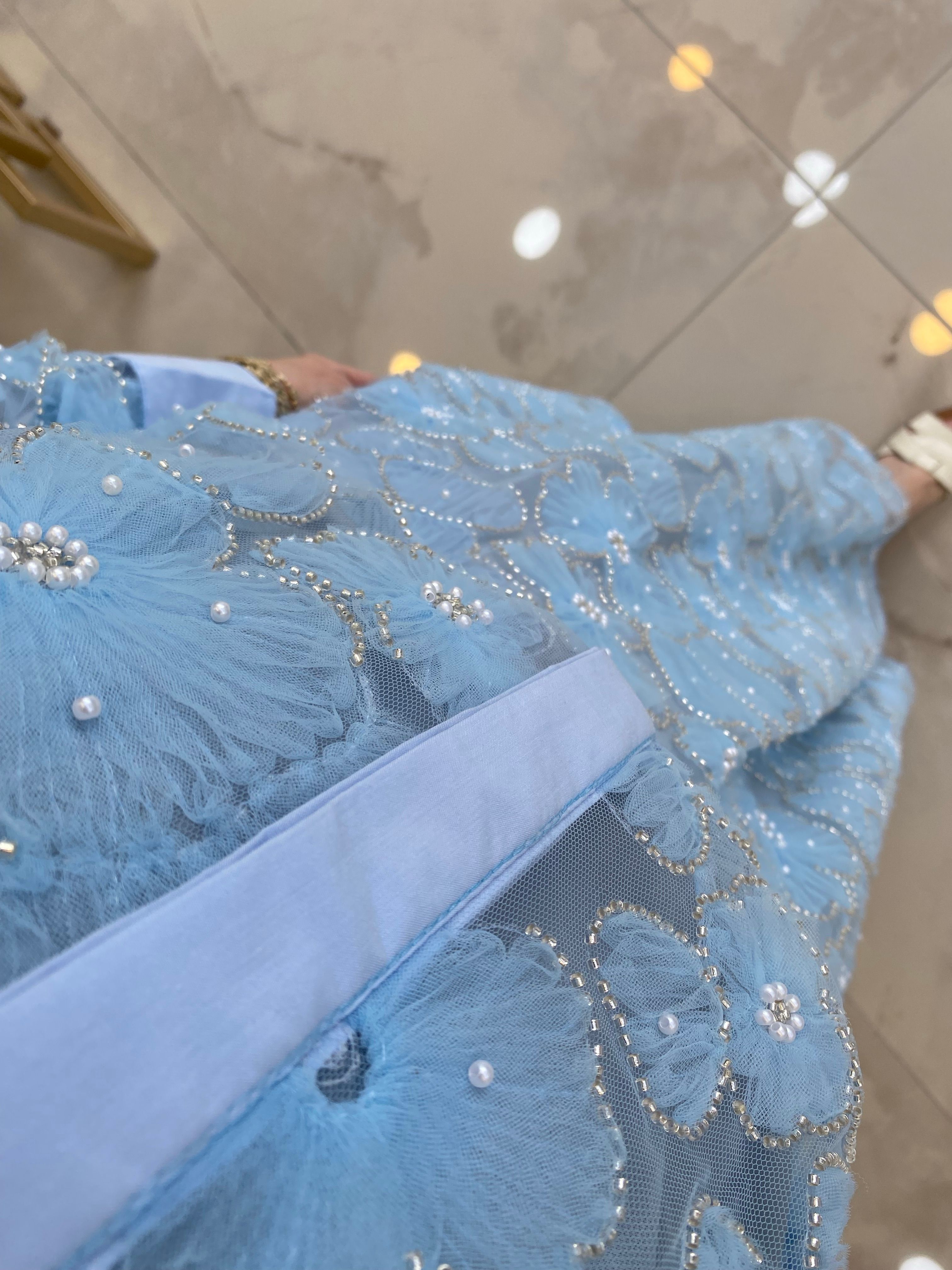 BABY BLUE SUIT 