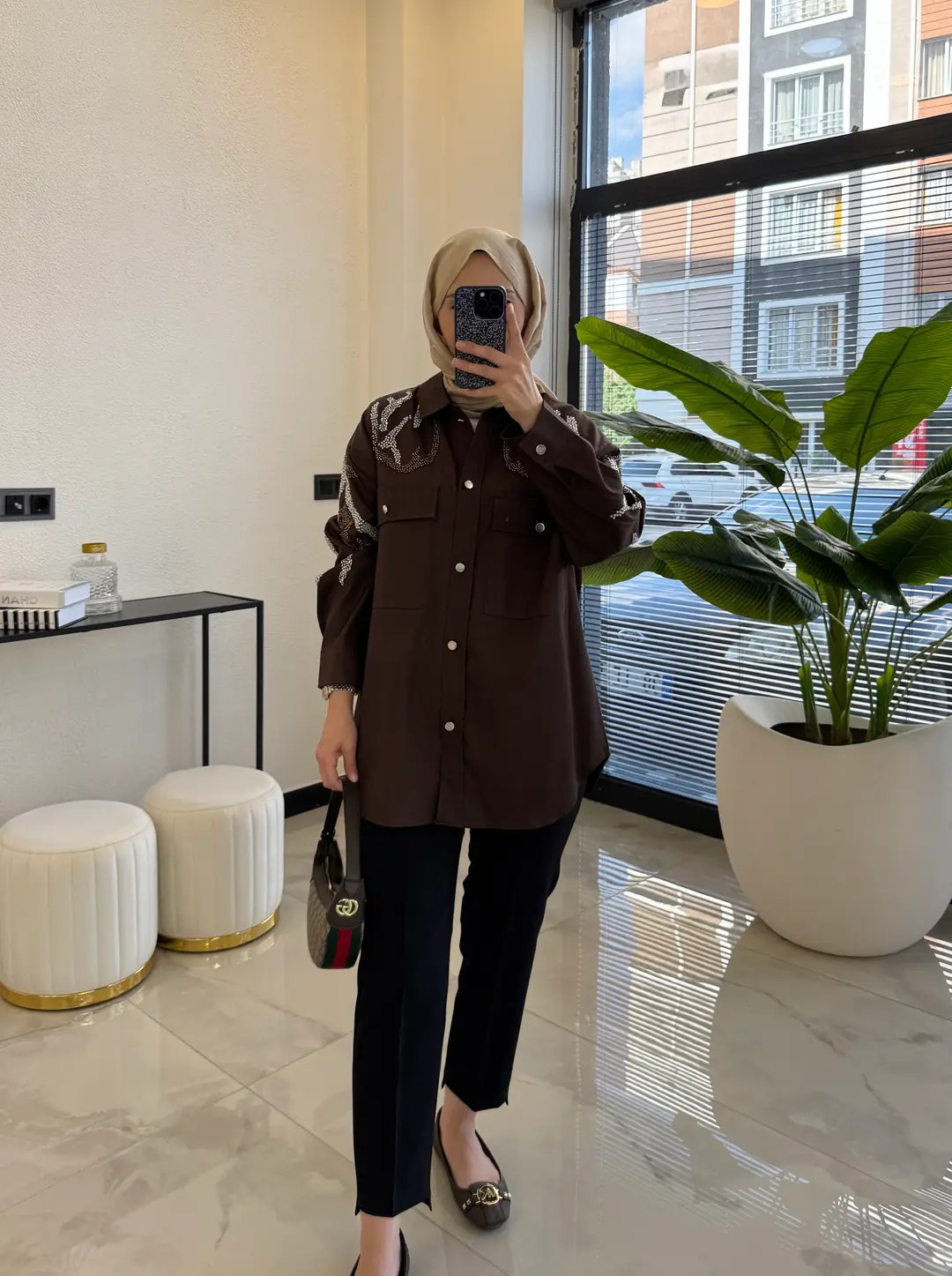VALERİA TASARIM CEKET KAHVE