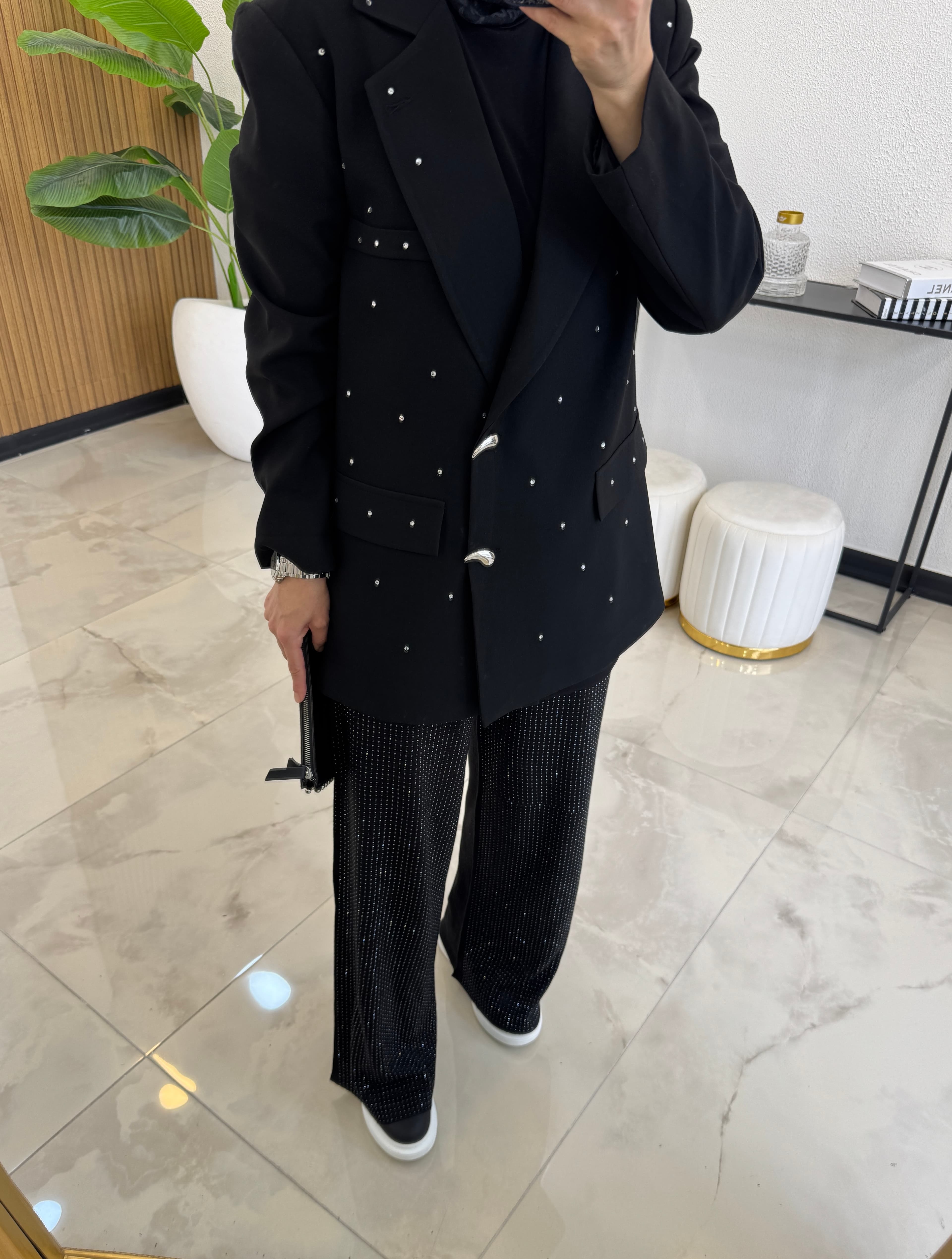 PREMİUM TAŞLI BLAZER
