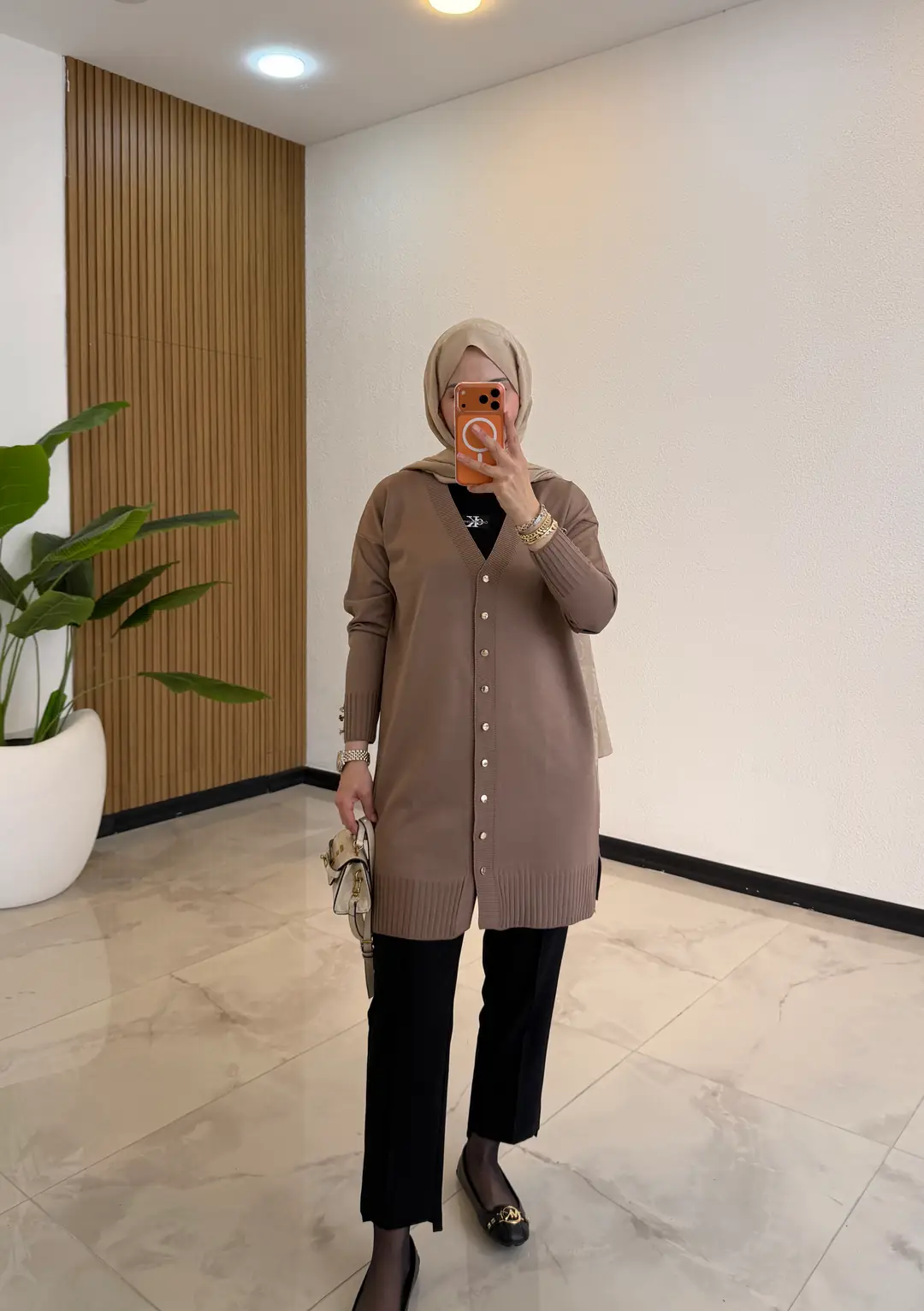 BLOOM MERSERİZE HIRKA CAMEL