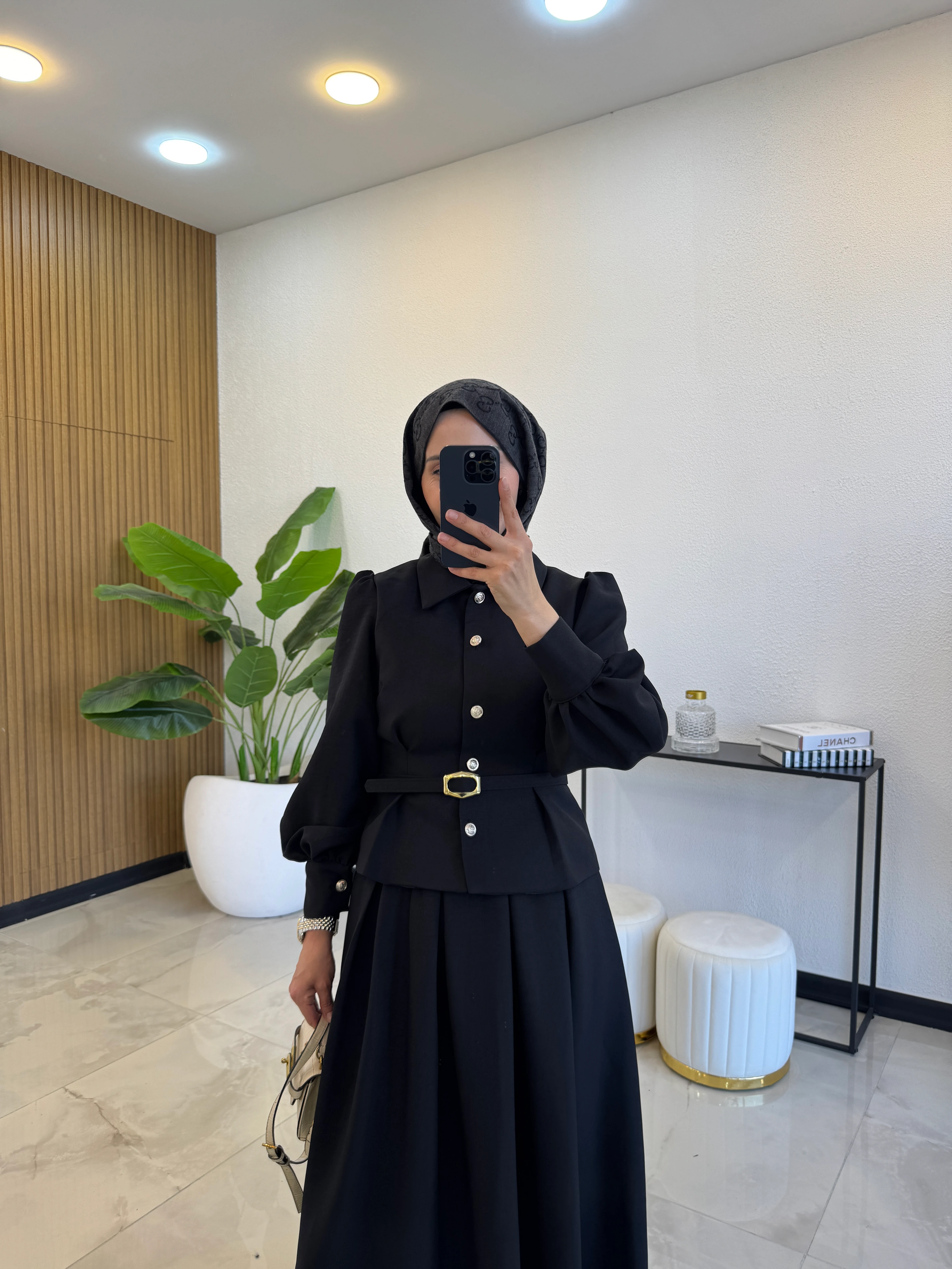 MONİCA TAKIM SİYAH