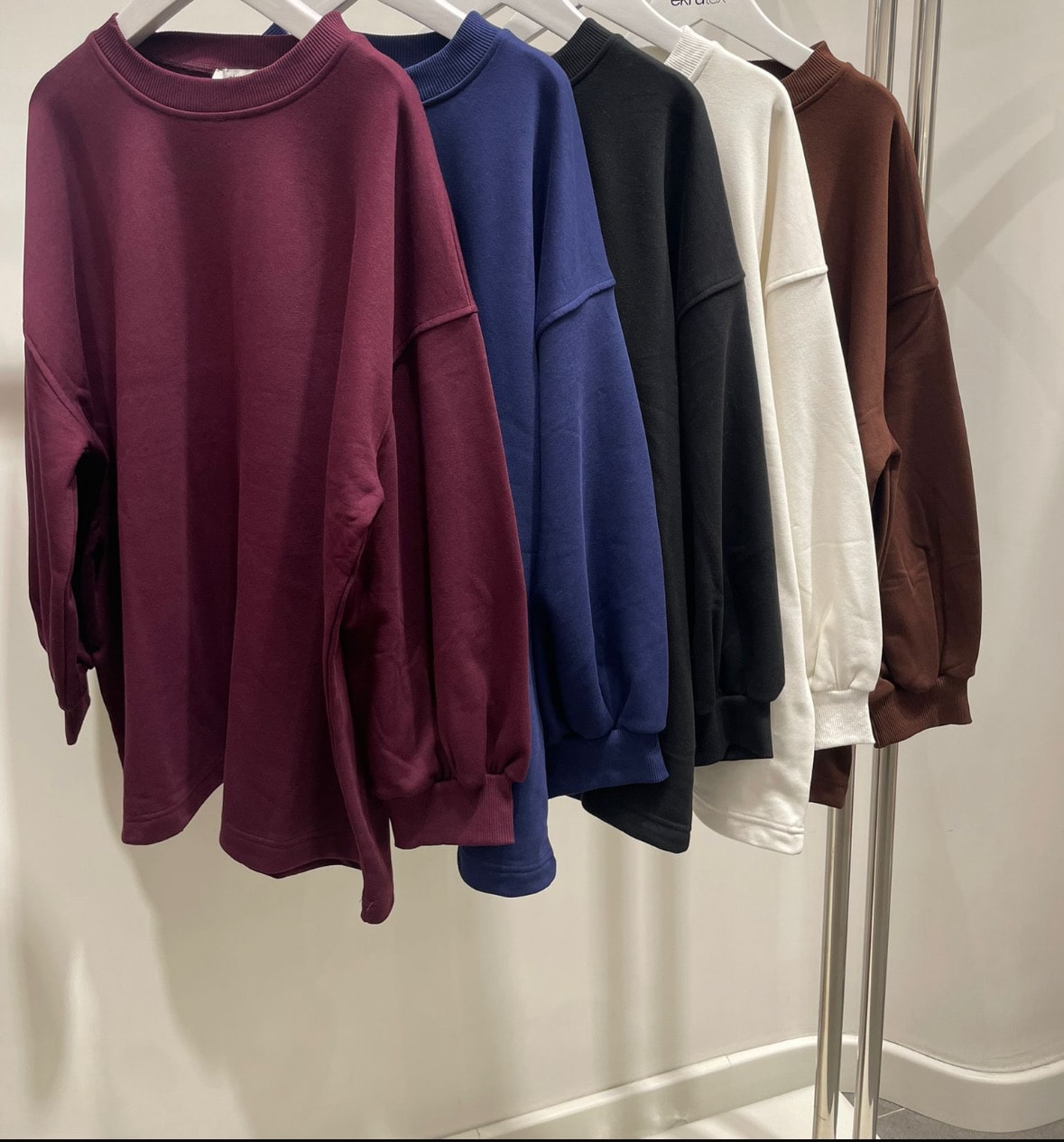 OVERSİZE SWEAT EKRU