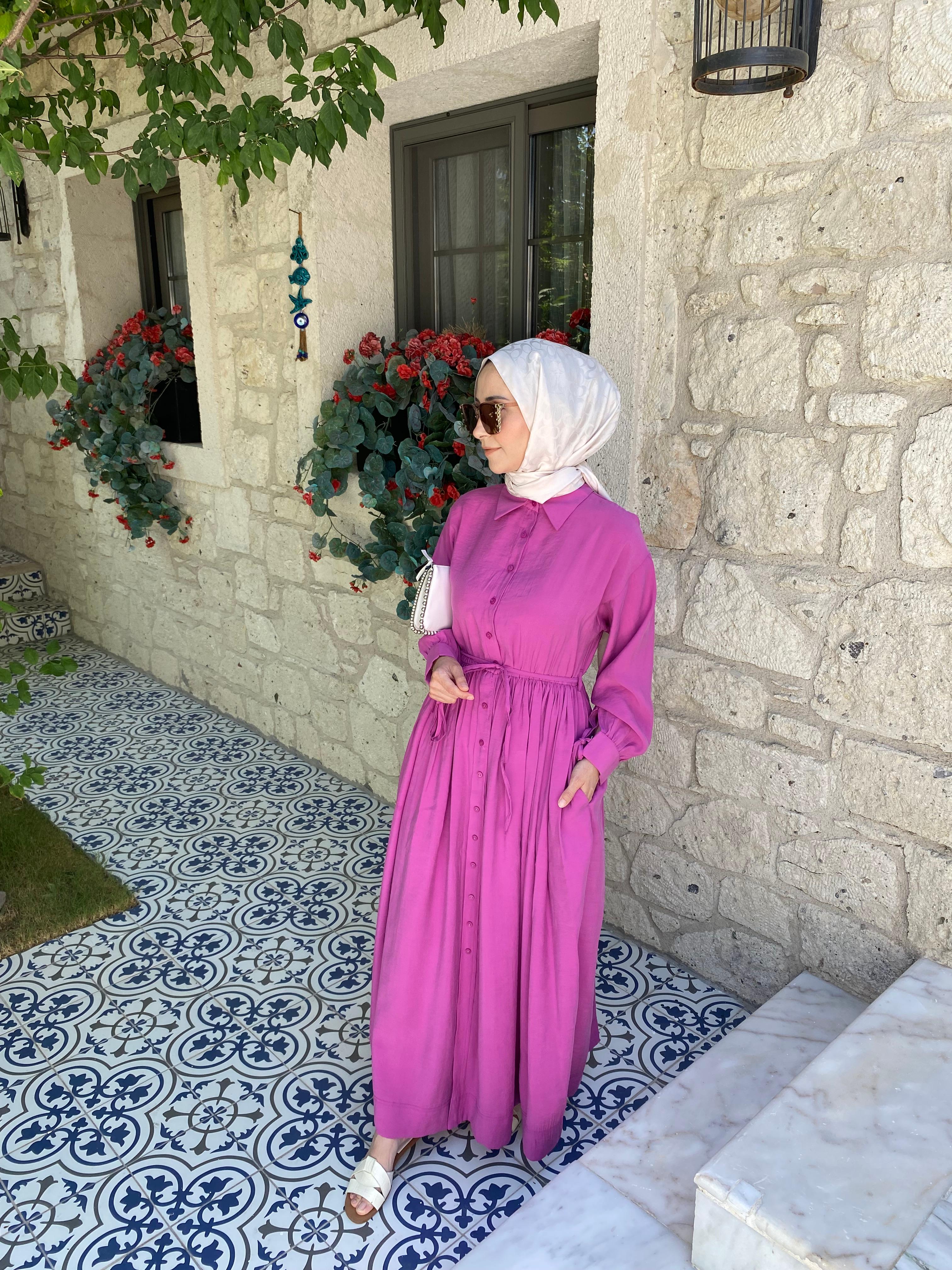 ALAÇATI ELBİSE LEYLAK