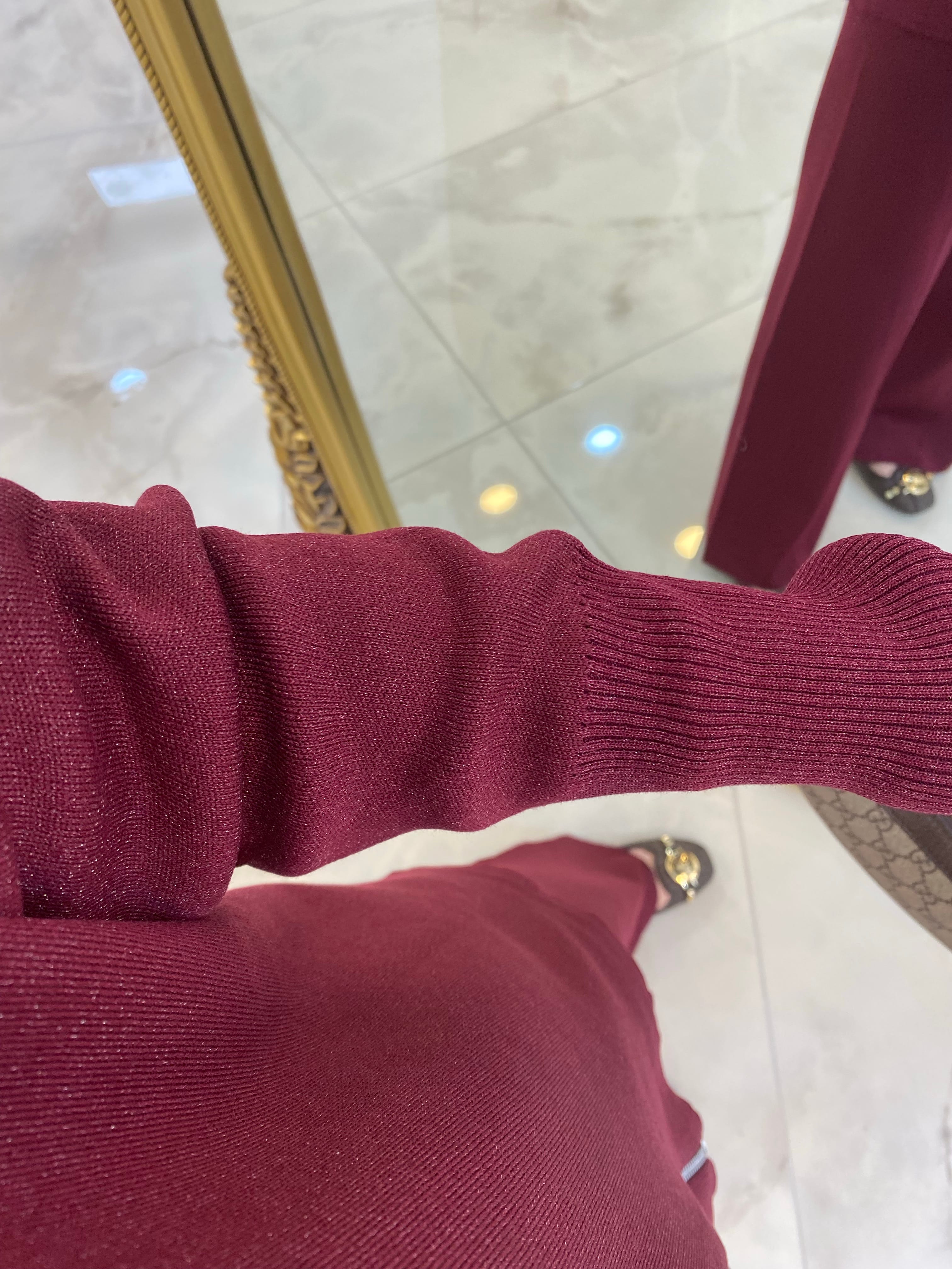DAISY PREMIUM TRİKO TAKIM BORDO