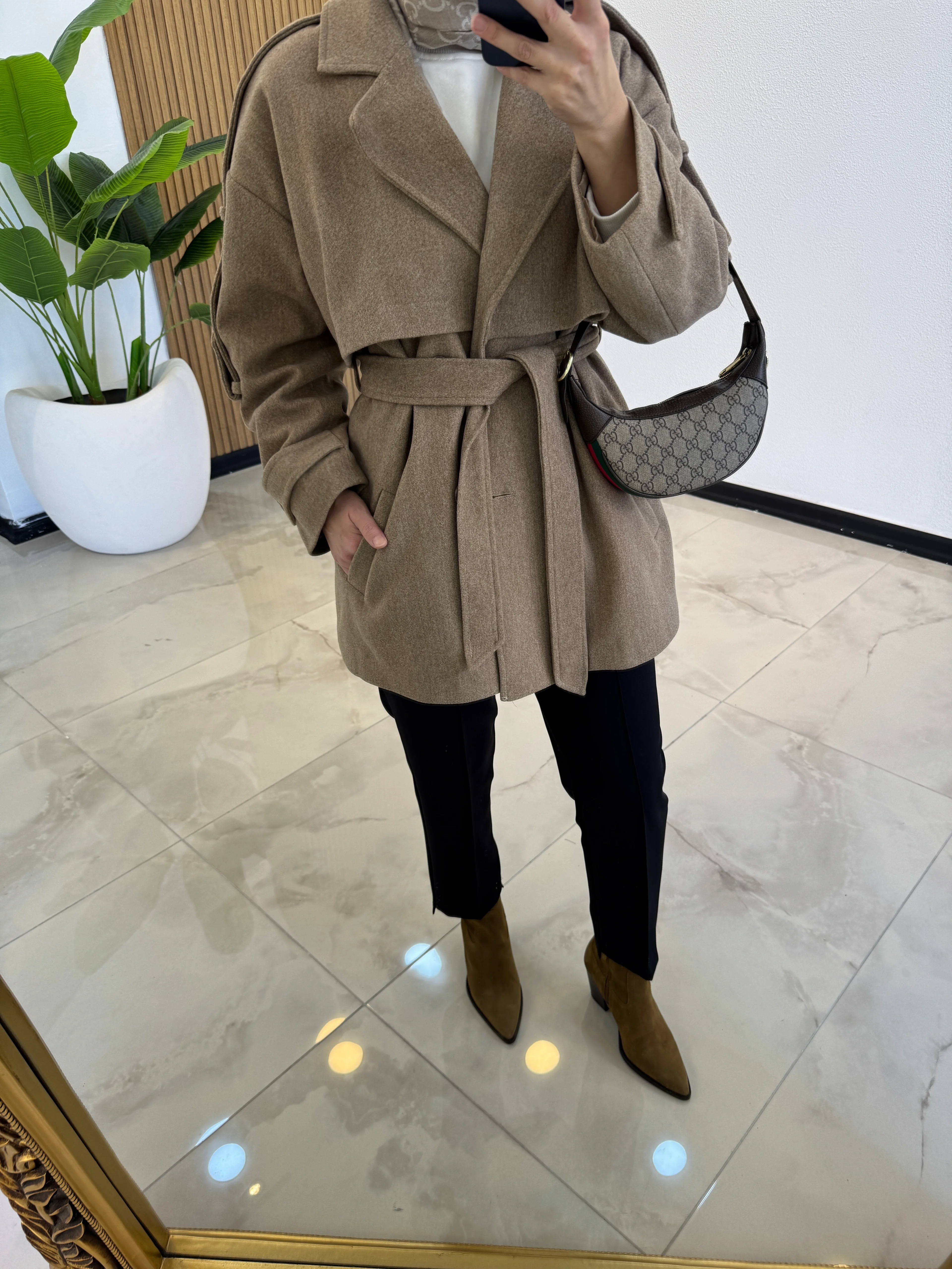 PREMİUM KAŞE KABAN CAMEL