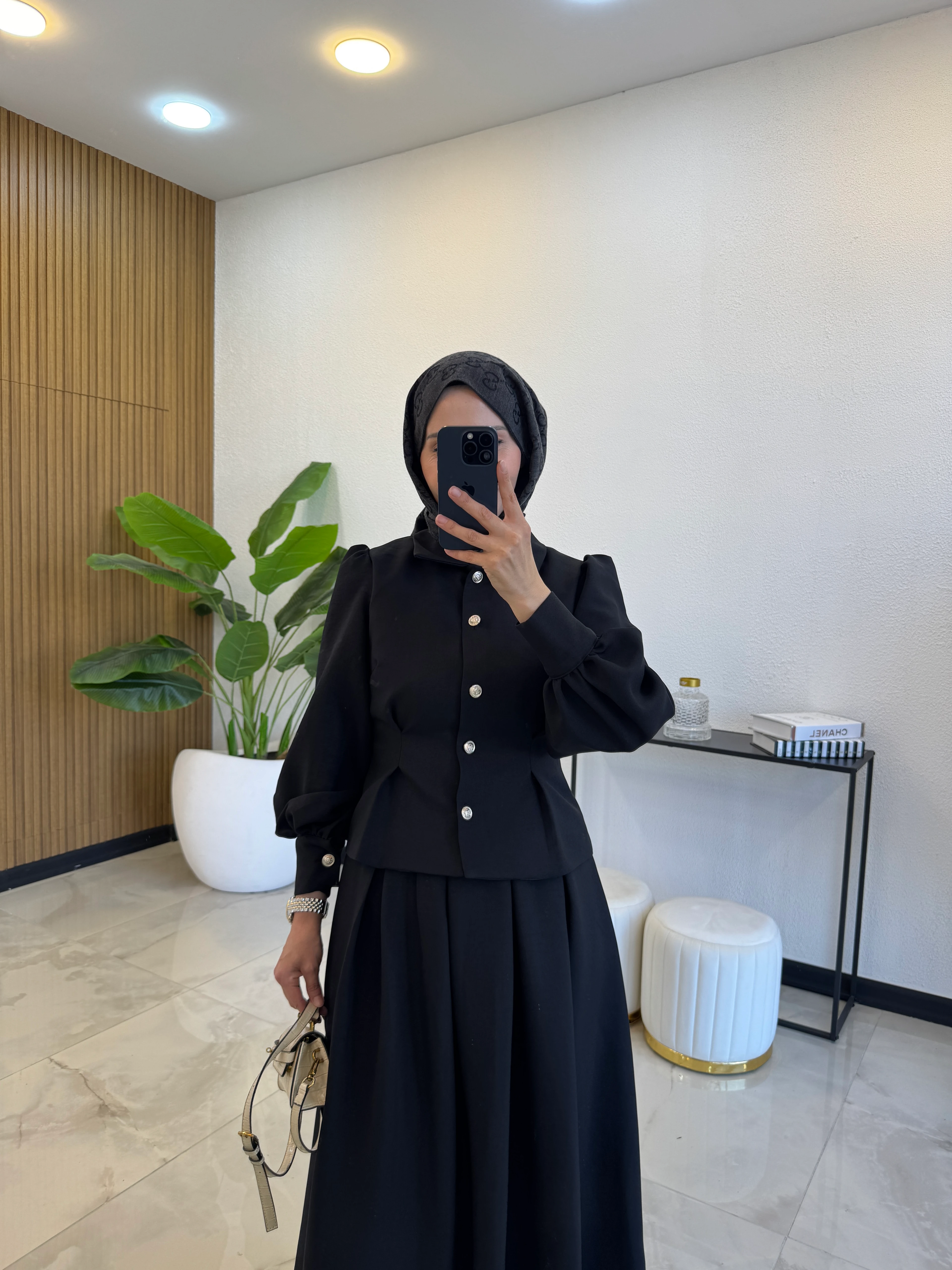 MONİCA TAKIM SİYAH